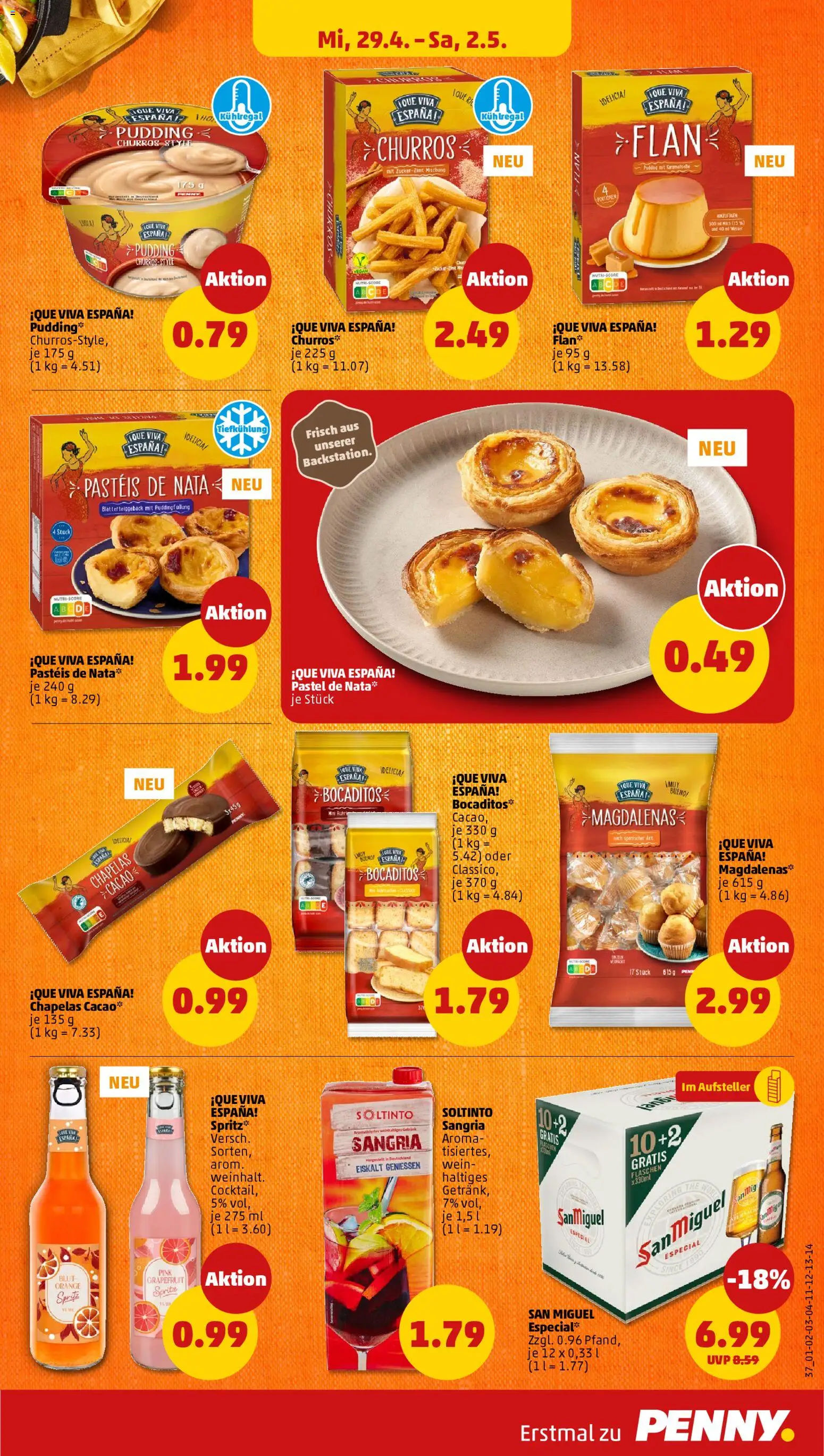 Penny Prospekt 	 – gültig ab 27.04.2026 | Seite: 41 | Produkte: Sprite, Pudding, Grapefruit, Wein