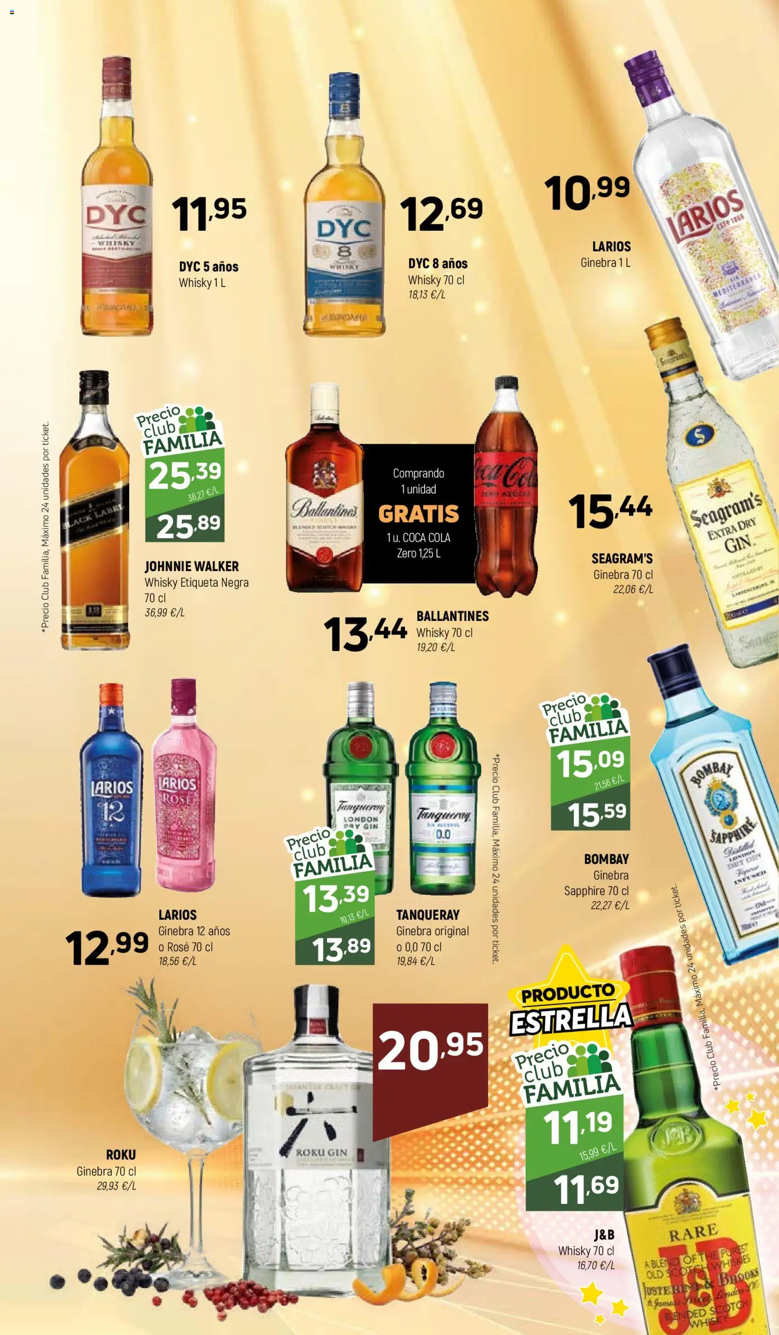 Coviran - Alicante │ válido desde el 16.12.2025 | Página: 21 | Productos: Ginebra, Whisky