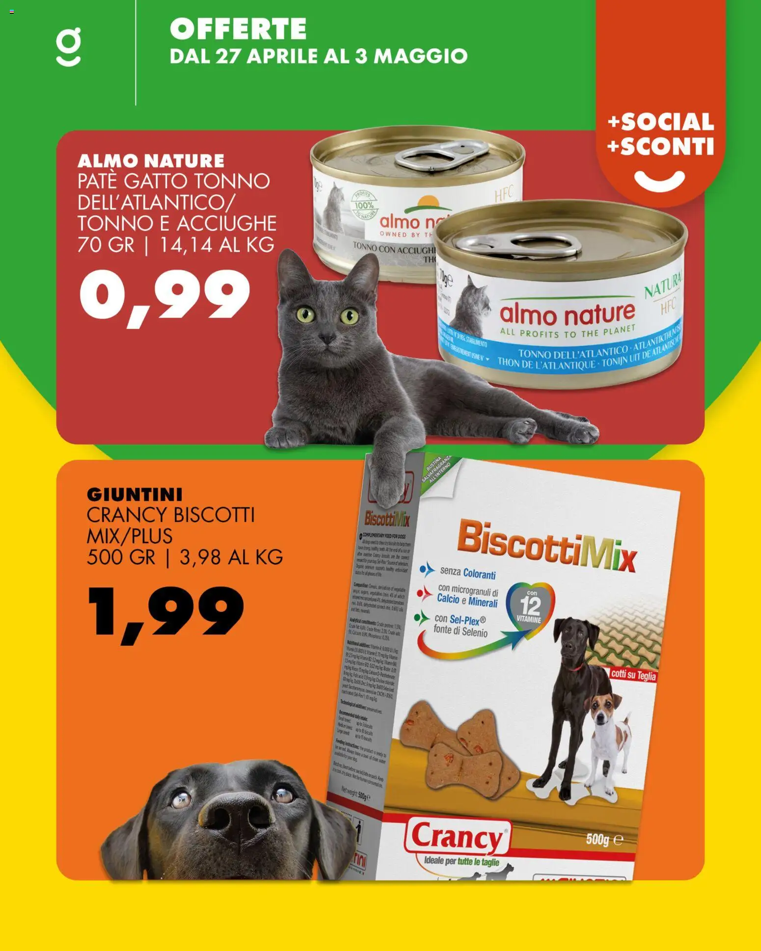 Volantino GECOP del 27.04.2026 | Pagina: 8 | Prodotti: Paté, Teglia, Biscotti, The