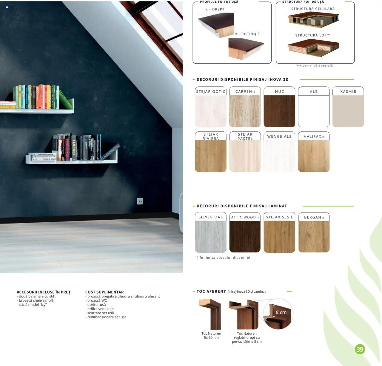 Proges catalog - Naturen – valabil de la 01.08.2025 | Pagină: 39 | Produse: Ușă