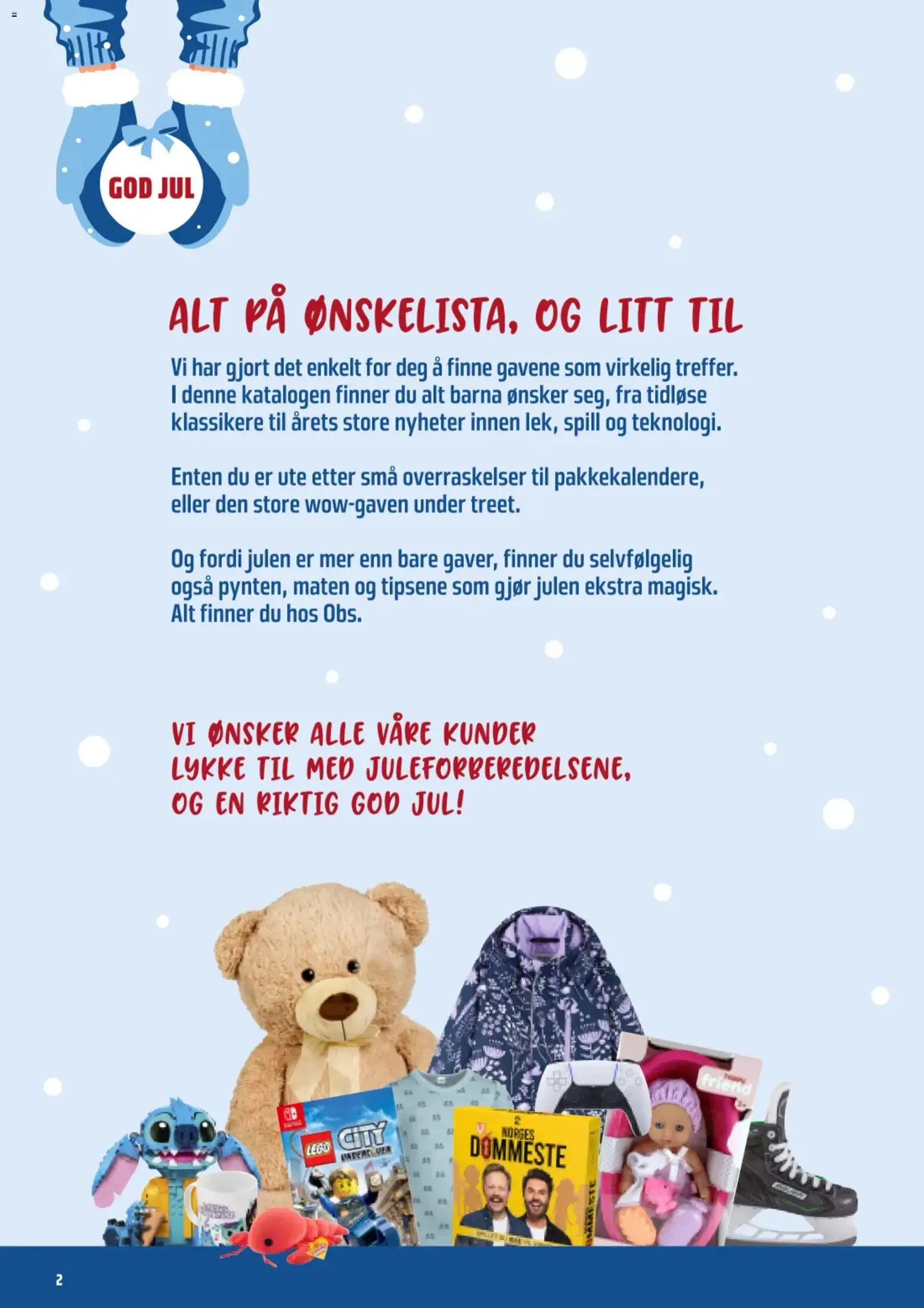 {H1} | Side: 2 | Produkter: Spill