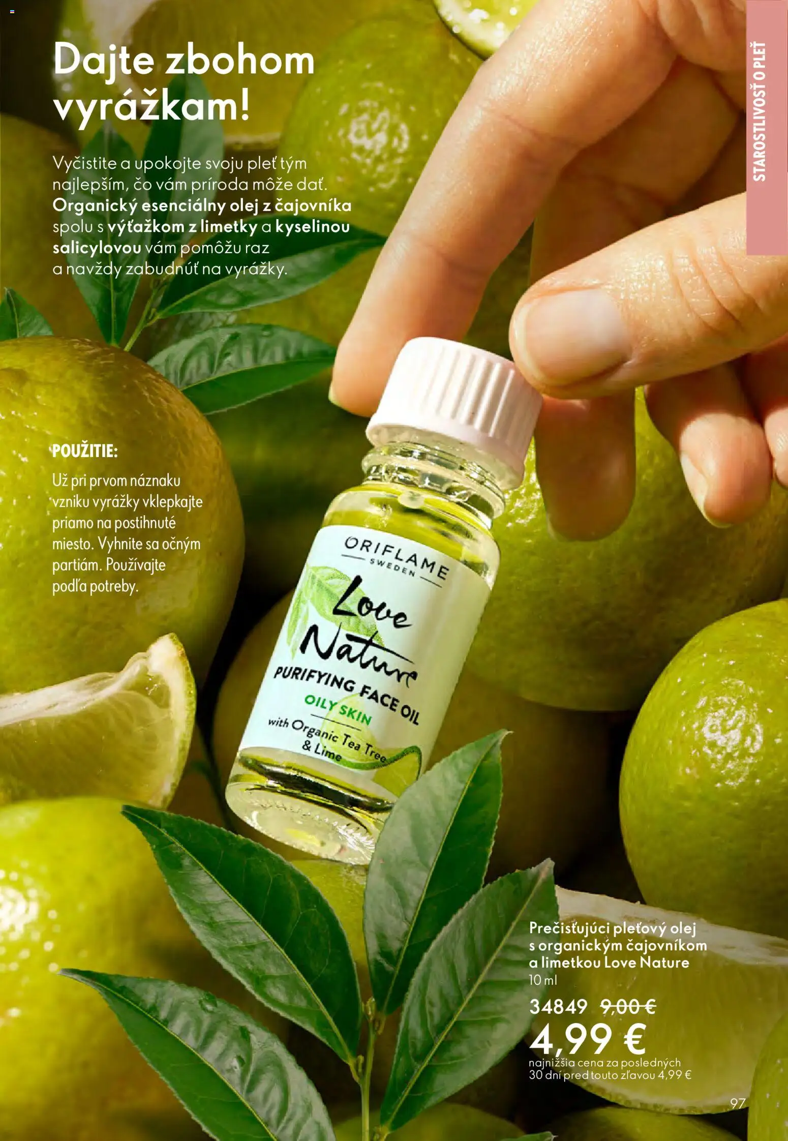 Nové Oriflame akcie – leták je platný od 04.03.2026 | Strana: 97 | Produkty: Olej