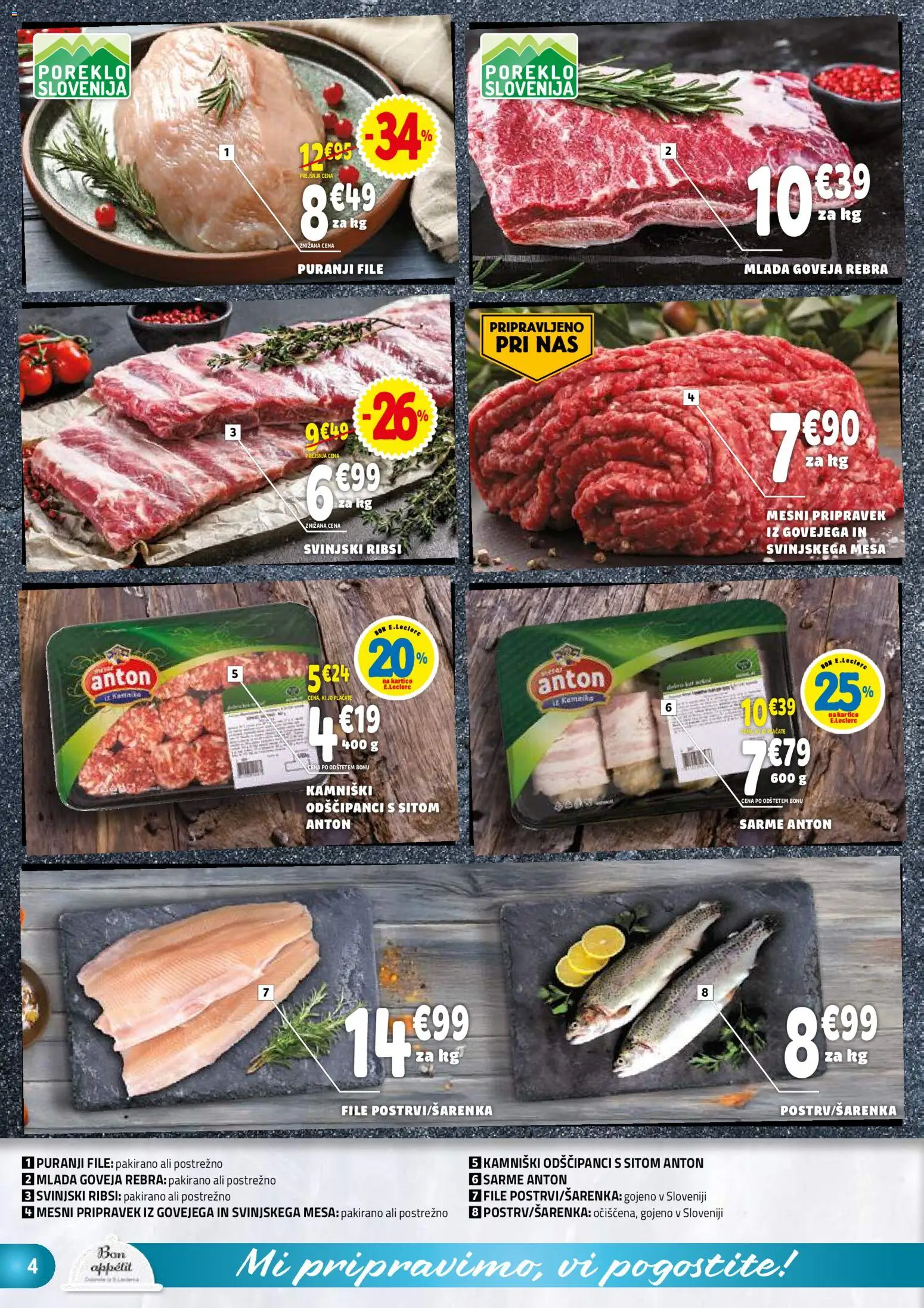 Novi E.leclerc katalog ponudbe – veljaven od 27.12.2025 | Stran: 4