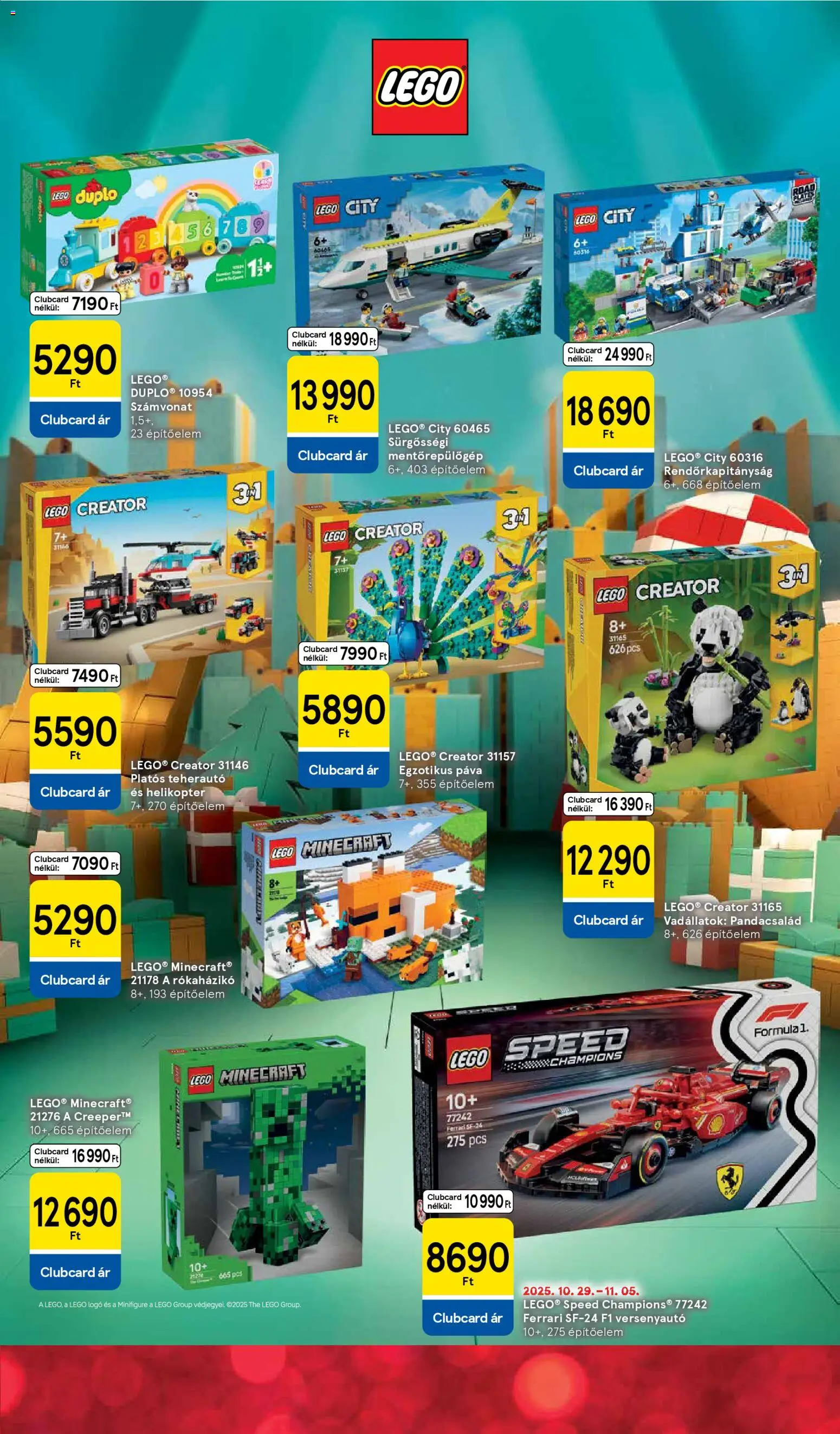 Tesco akciós ujság - amely érvényes a következő dátumtól: 29.10.2025 | Oldal: 17 | Termékek: Duplo