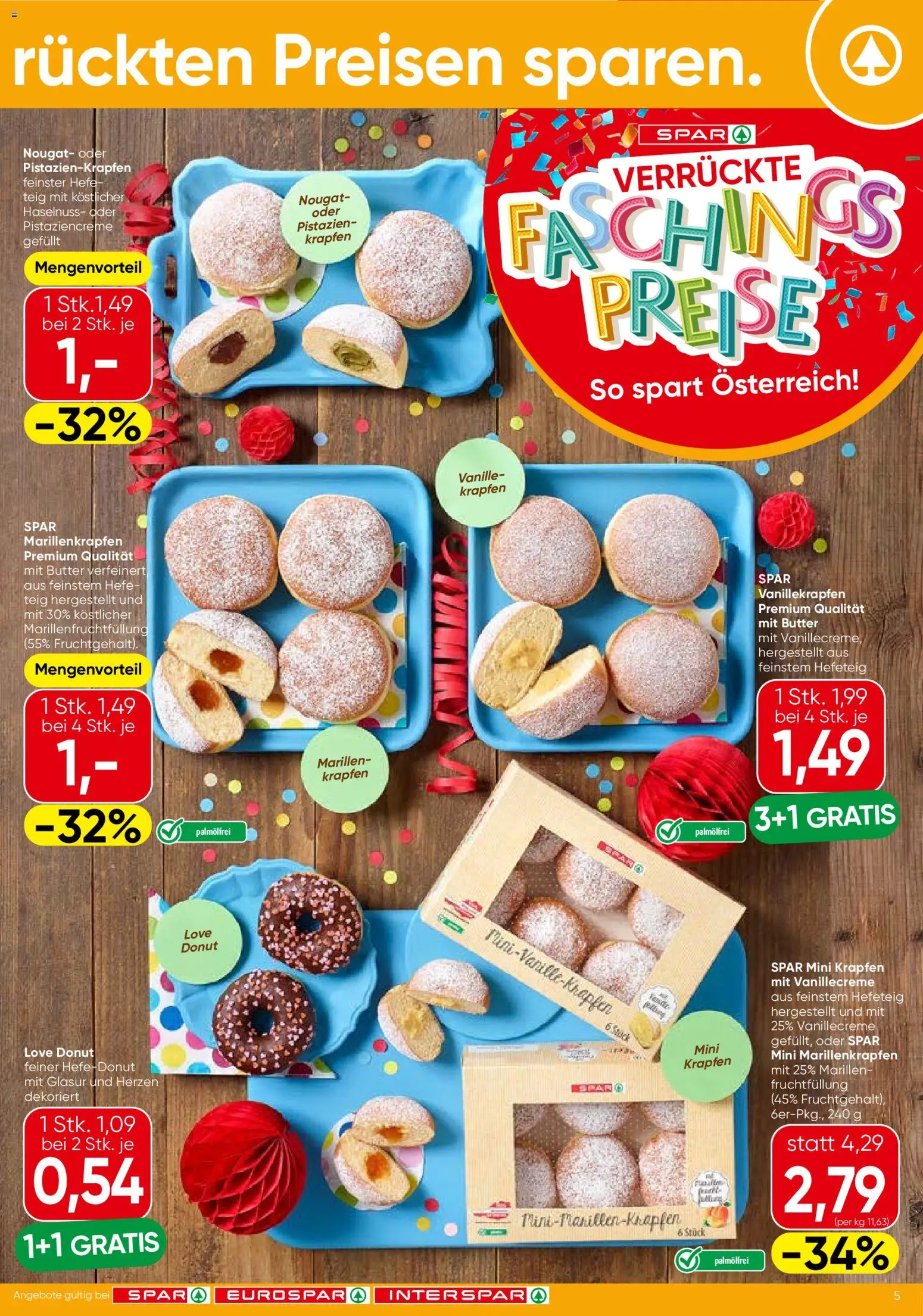 Spar Flugblatt - Steiermark gültig ab 12.02.2026 | Seite: 5 | Produkte: Butter