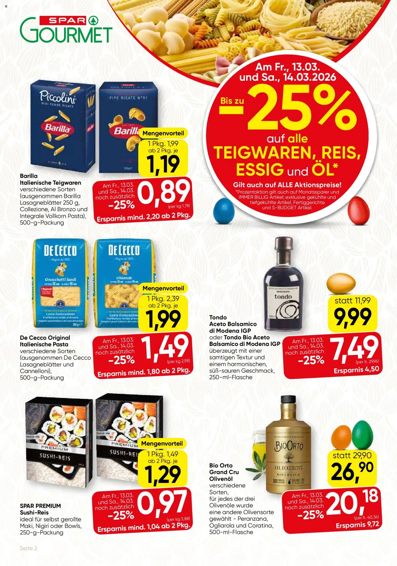 SPAR Gourmet Flugblatt gültig ab 12.03.2026 | Seite: 2