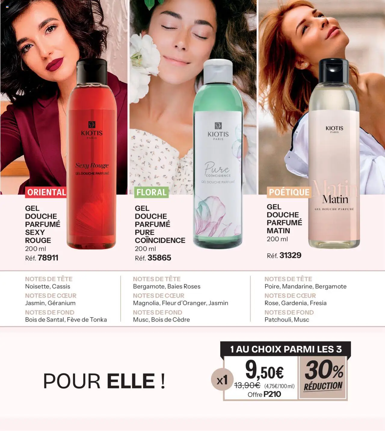 {H1} | Page: 69 | Produits: Cassis, Bergamote, Gel douche, Douche