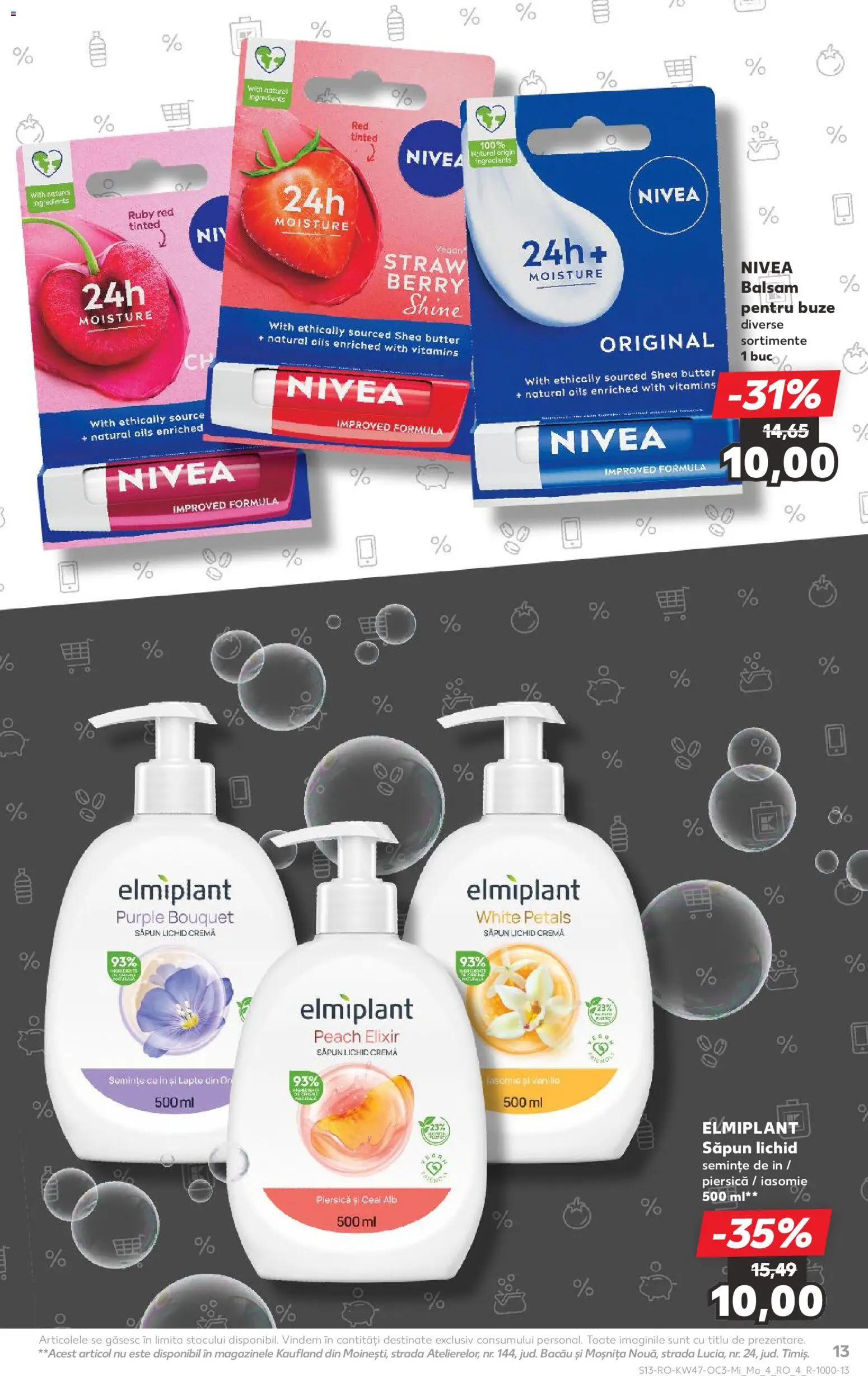 Kaufland RO akciós ujság - amely érvényes a következő dátumtól: 19.11.2025 | Oldal: 13 | Termékek: Vegán