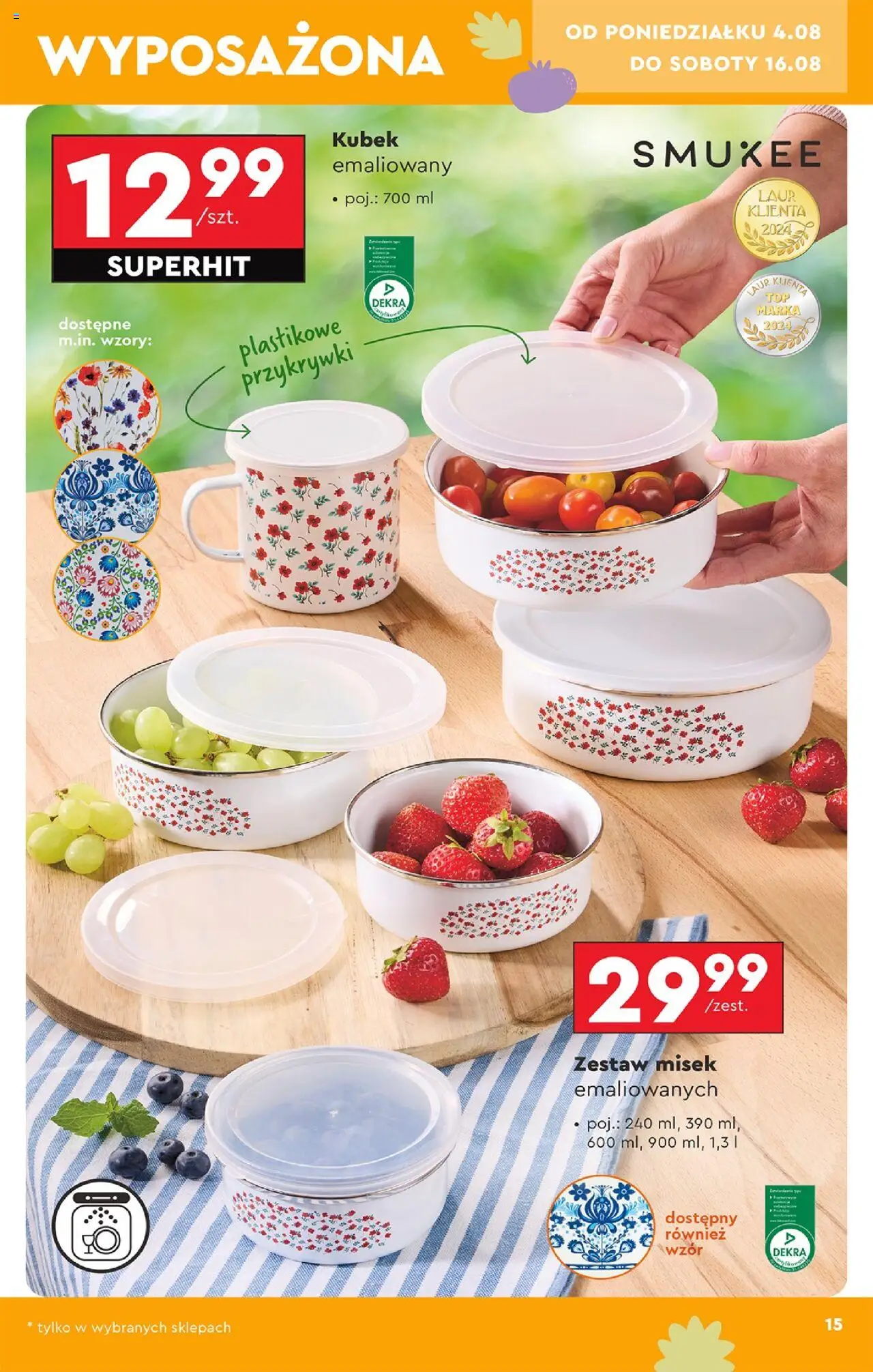 Biedronka gazetka - Hity i inspiracje od 04.08.2025 | Strona: 17