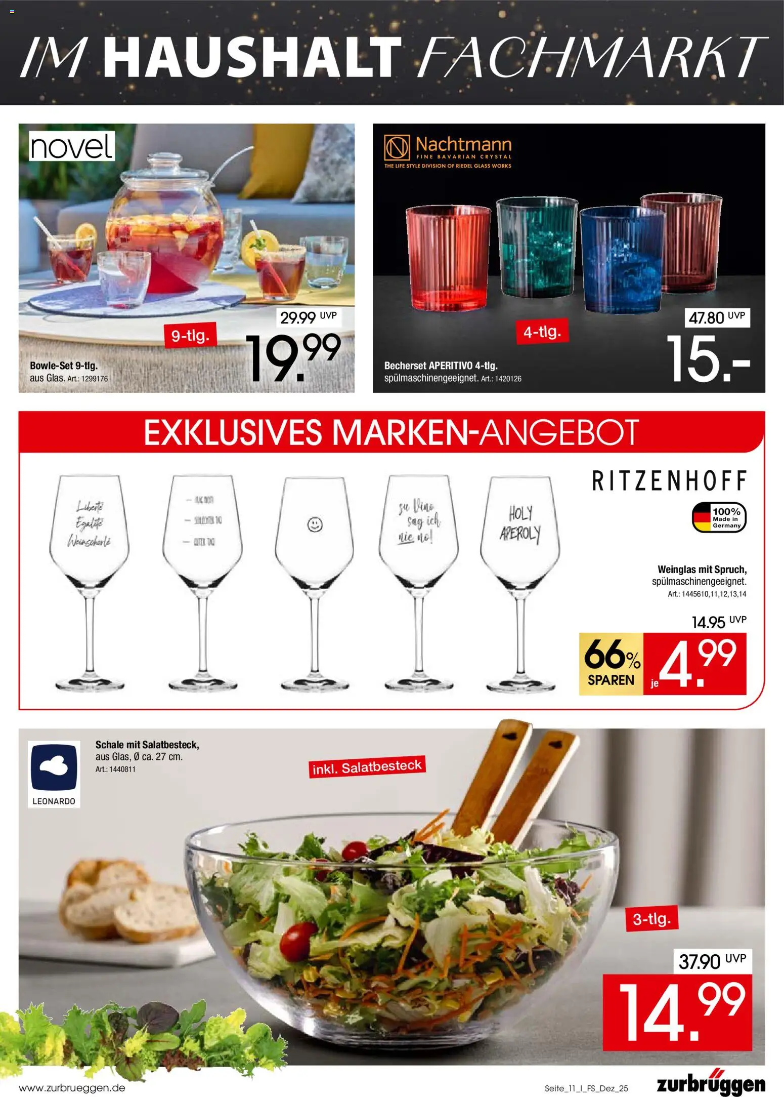 Zurbrüggen  Marken-Spezial – gültig ab 02.12.2025 | Seite: 11