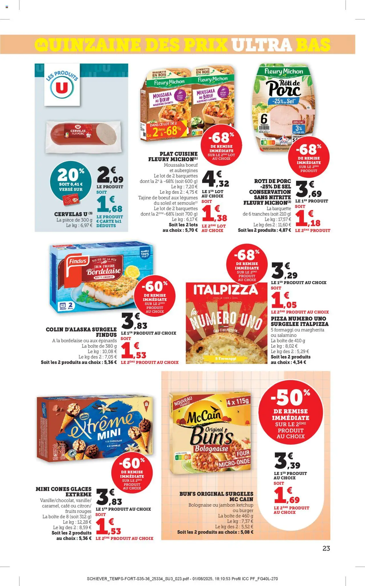  | Page: 23 | Produits: Tajine, Sel, Cônes, Pizza
