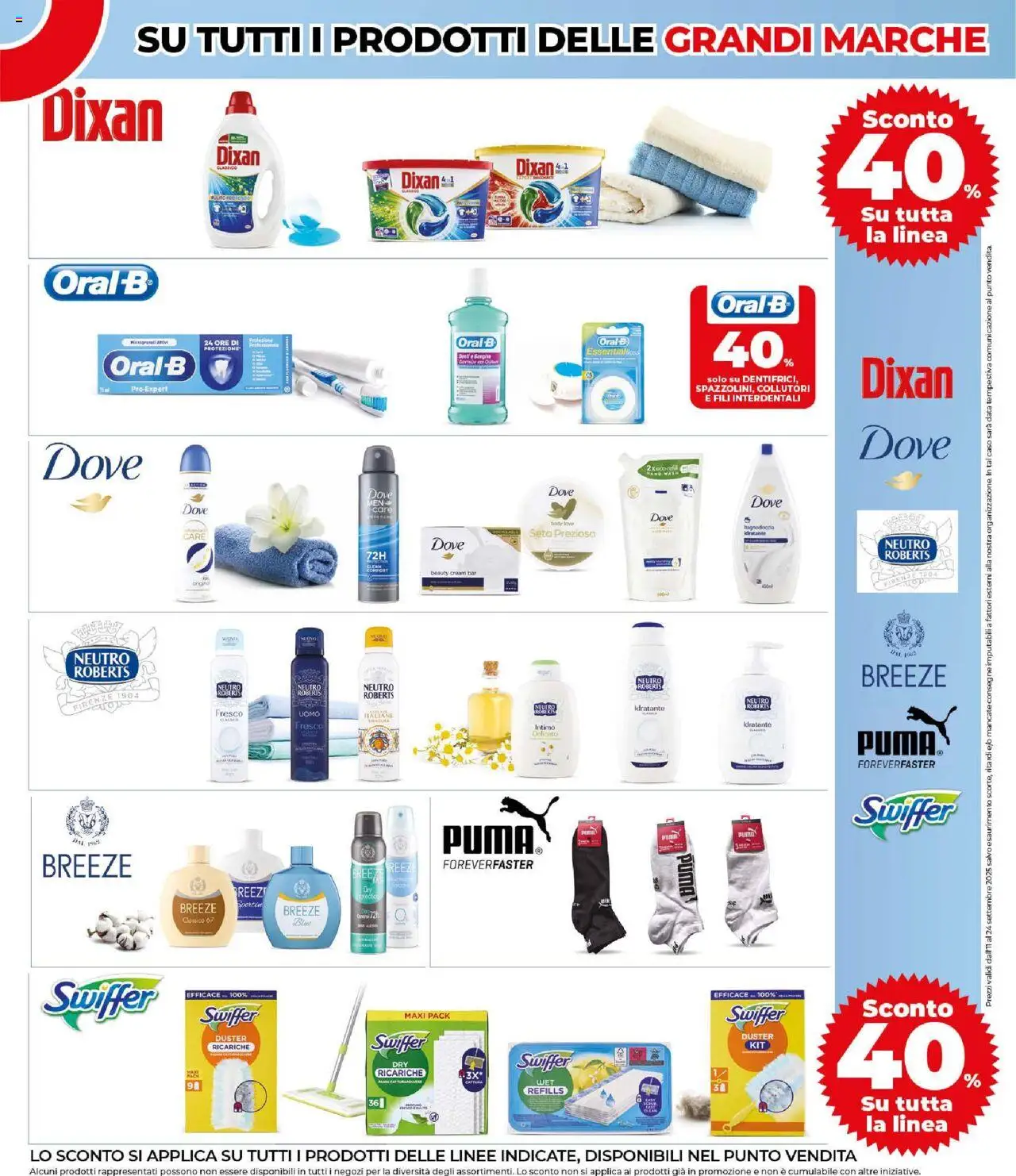 Volantino COOP del 11.09.2025 | Pagina: 7 | Prodotti: Intimo, Body, Data