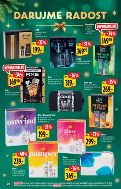 Náhled letáku Albert katalog - Hypermarket - Dárky od 03.12.2025 | Strana: 26 | Produkty: Mýdlo, Antiperspirant, Šperky, Miska