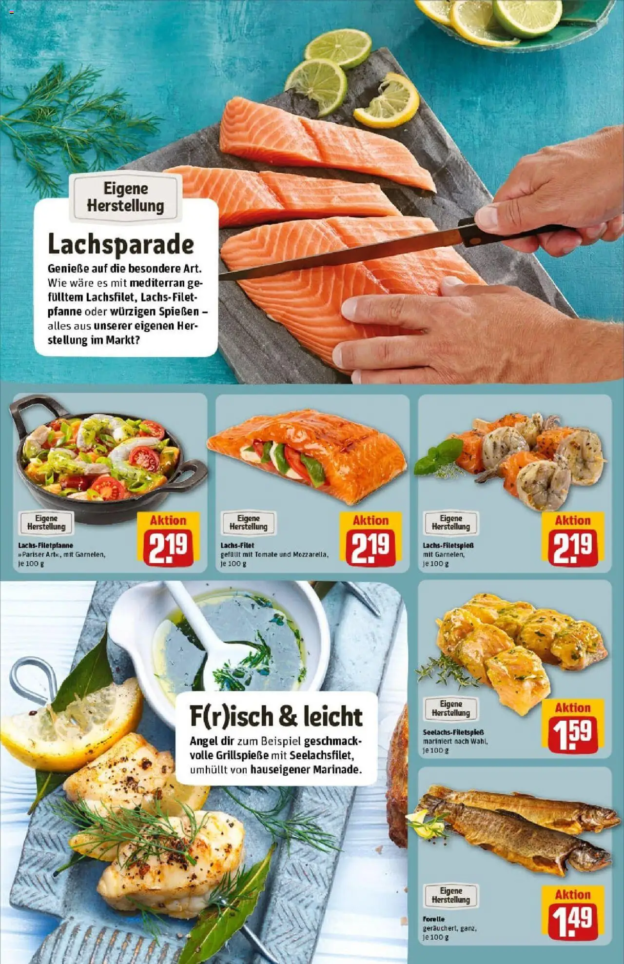 Rewe prospekt Hamburg 50 (Altona)	 – gültig ab 28.09.2025 | Seite: 21 | Produkte: Lachs