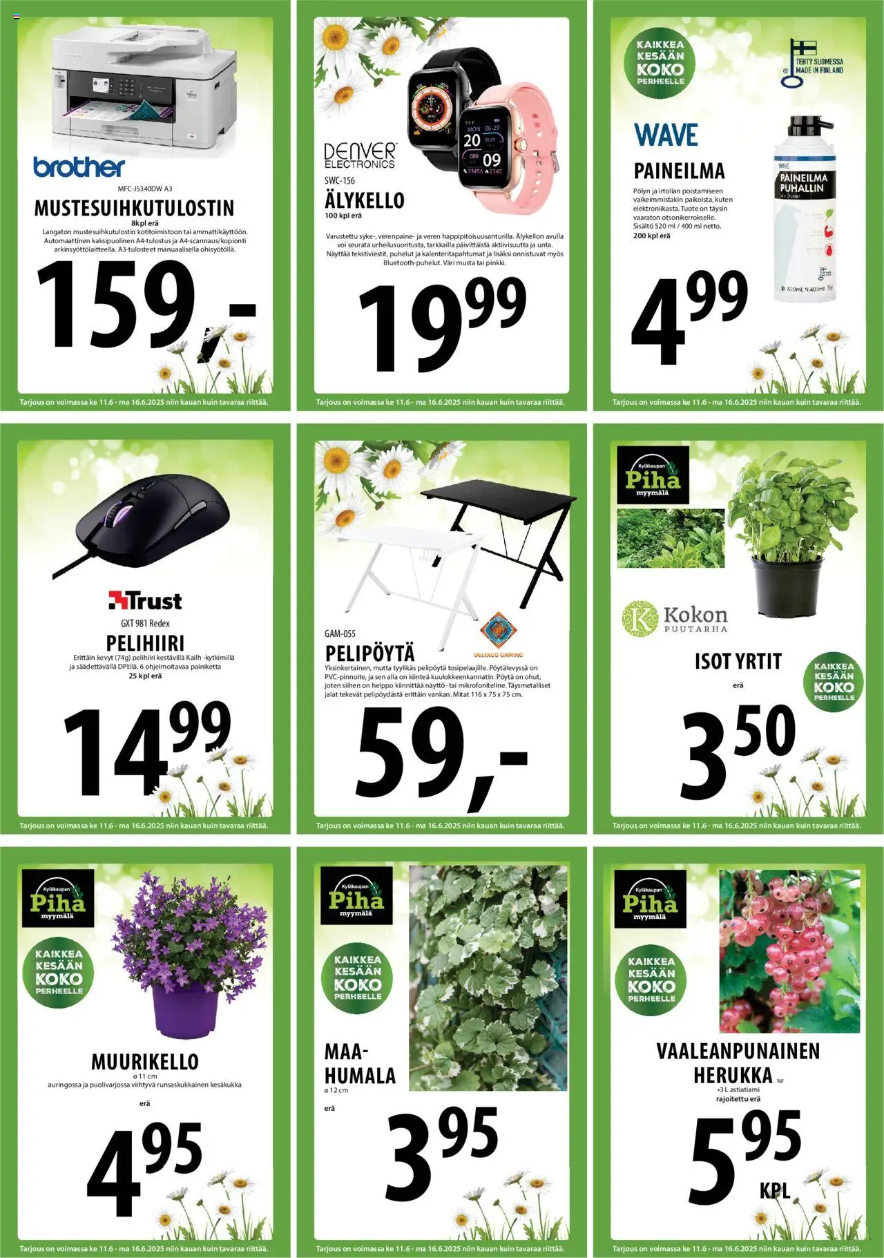  | Sivu: 22 | Tuotteet: Älykello, Pöytä, Voi, Näyttö