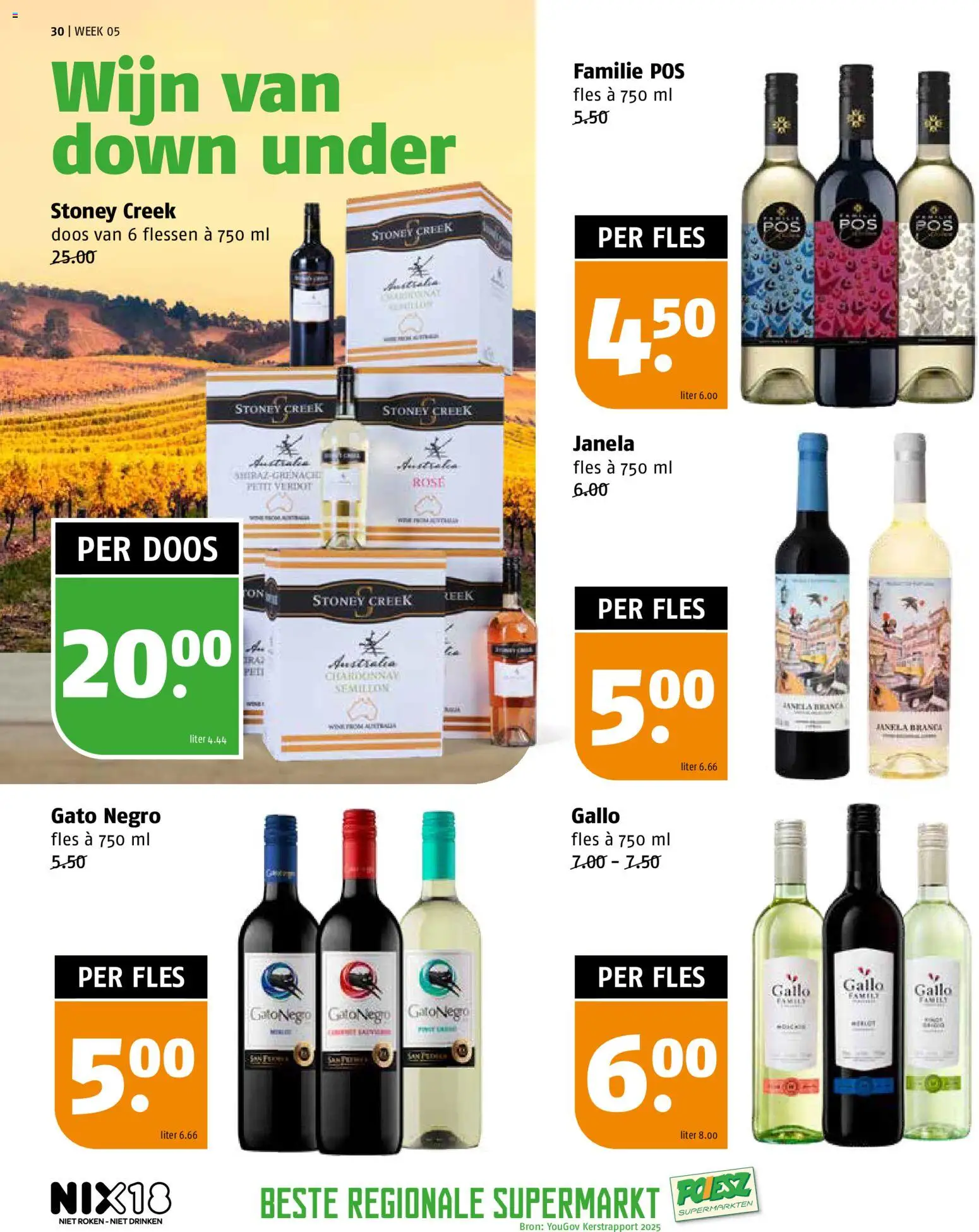 {H1} | Pagina: 30 | Producten: Wijn, Fles