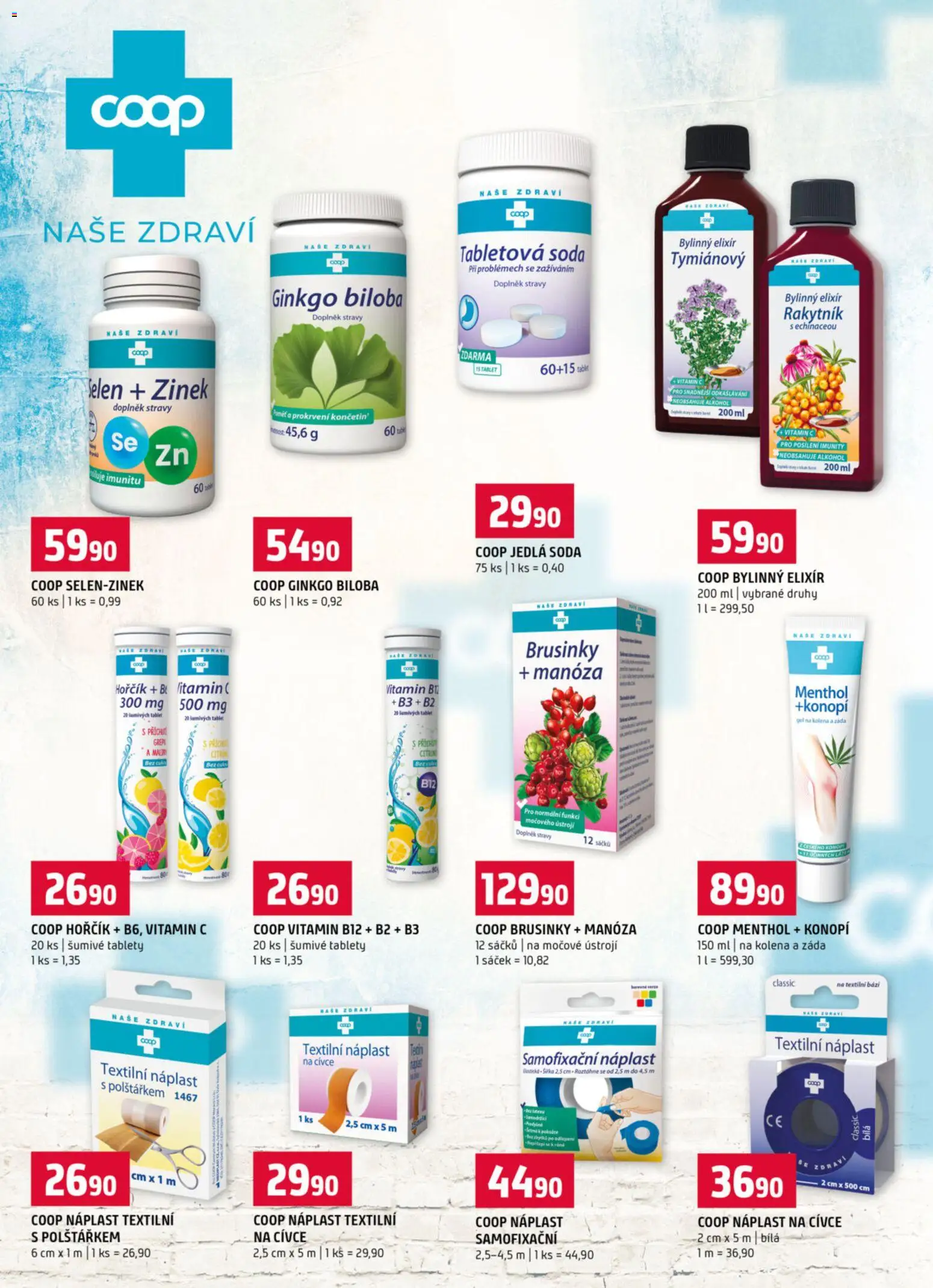 Terno leták od 25.02.2026 | Strana: 19 | Produkty: Náplast, Tablet, Citron, Sáček