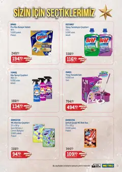 01.03.2026 tarihinden itibaren geçerli olan Metro kataloğu önizlemesi | Sayfa: 5 | Ürünler: Yüzey temizleyici, Limon, Şeftali