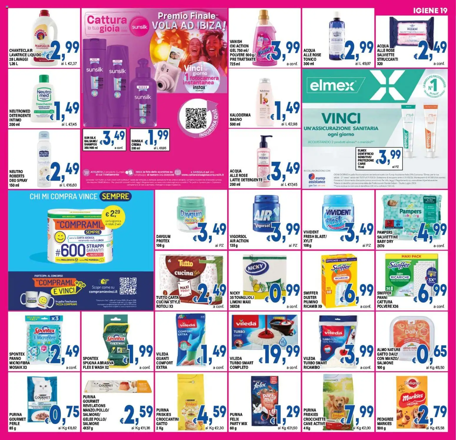 Volantino DEM del 06.03.2026 | Pagina: 19 | Prodotti: Spugna, Salmone, Latte, Fotocamera