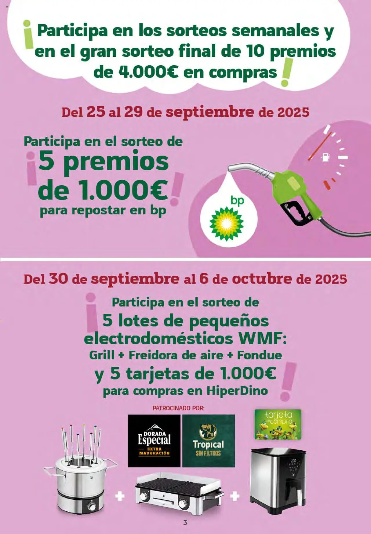 HiperDino folleto │ válido desde el 25.09.2025 | Página: 3 | Productos: Freidora
