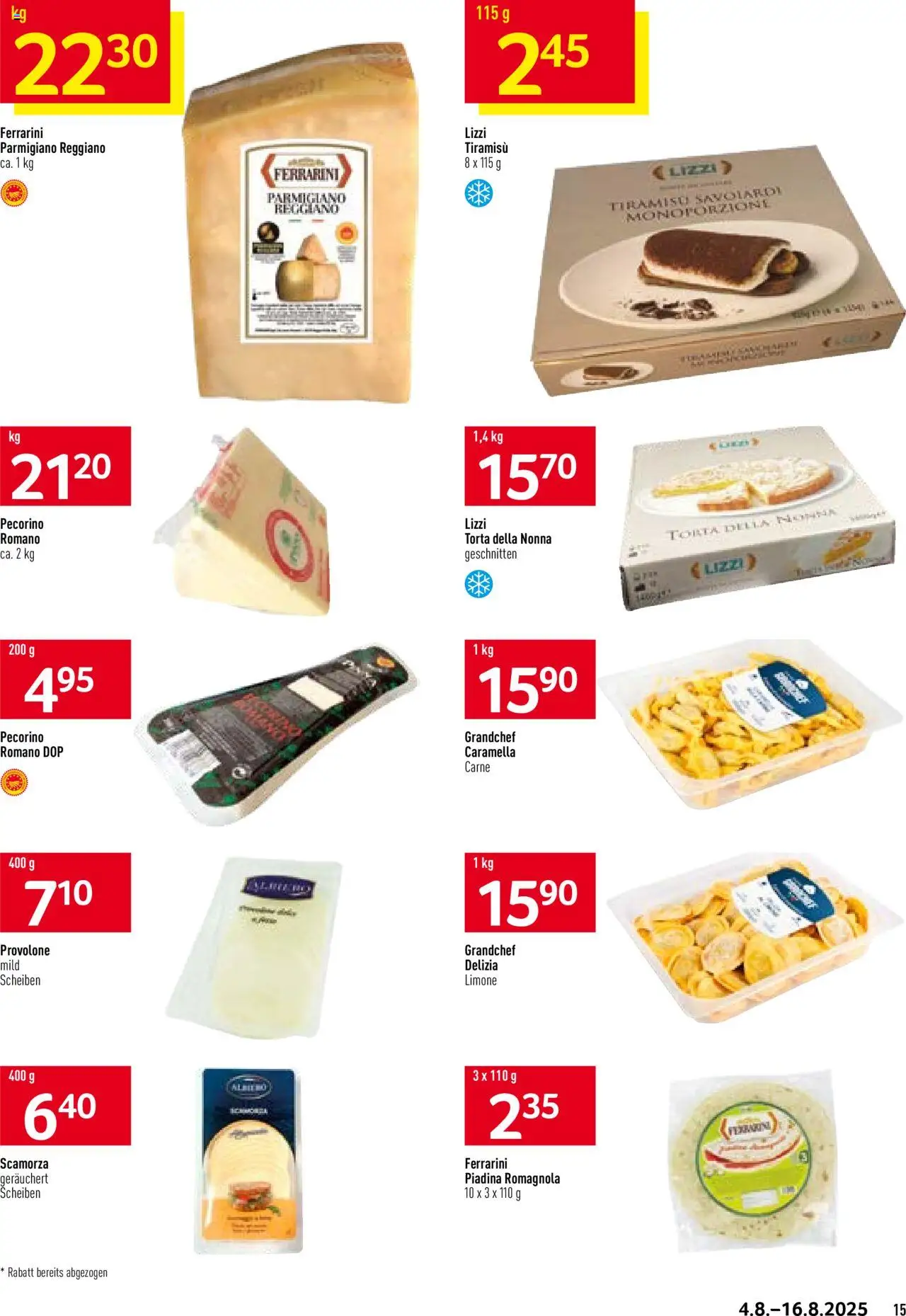 Prodega Aktionen Mediterran ab 04.08.2025 | Seite: 15