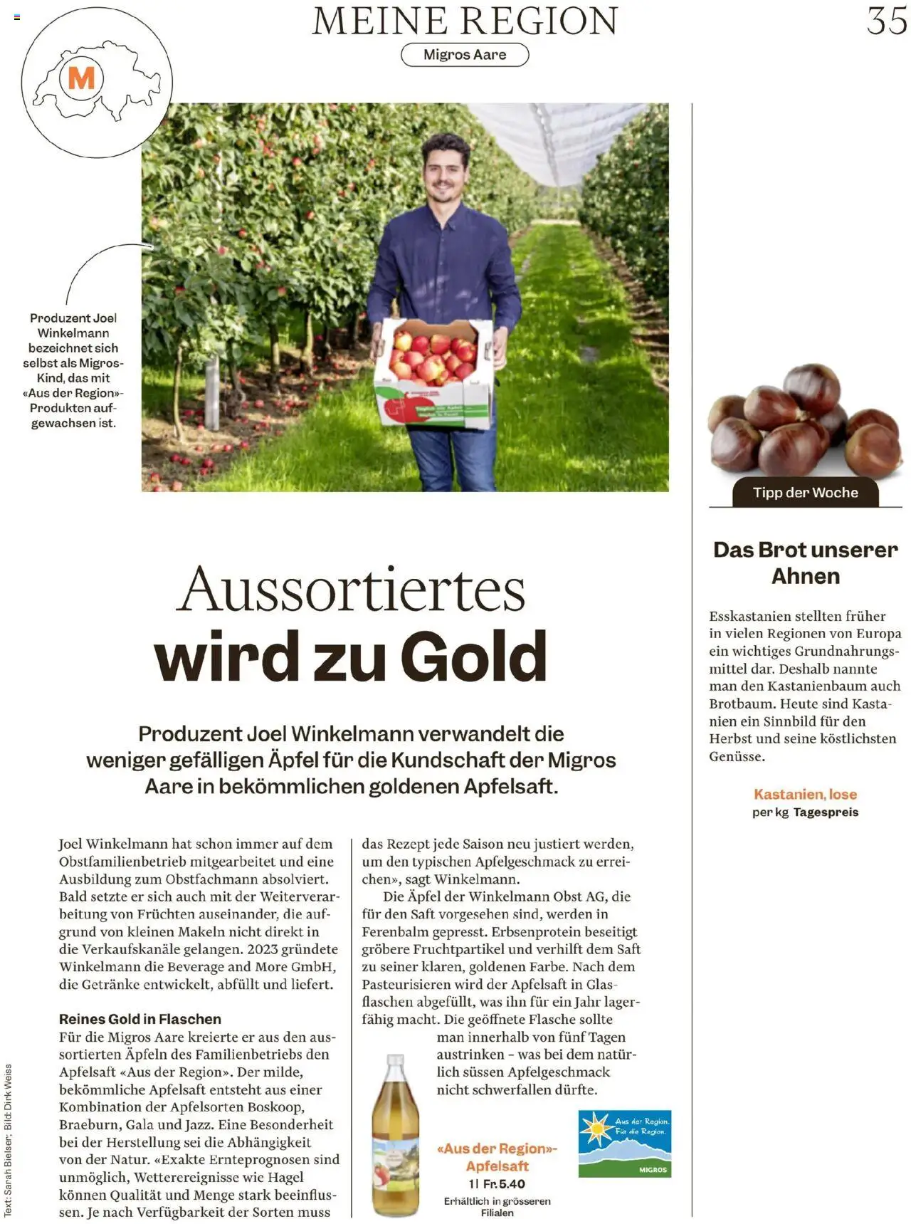 Migros Magazin – gültig ab 16.09.2025 | Seite: 35