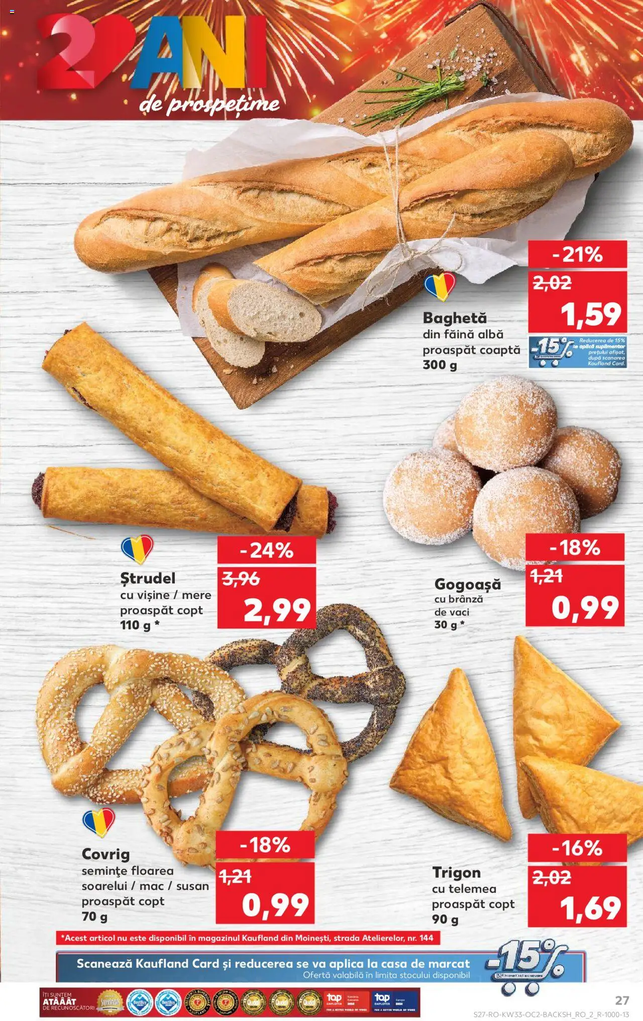 Kaufland RO akciós ujság - amely érvényes a következő dátumtól: 13.08.2025 | Oldal: 27