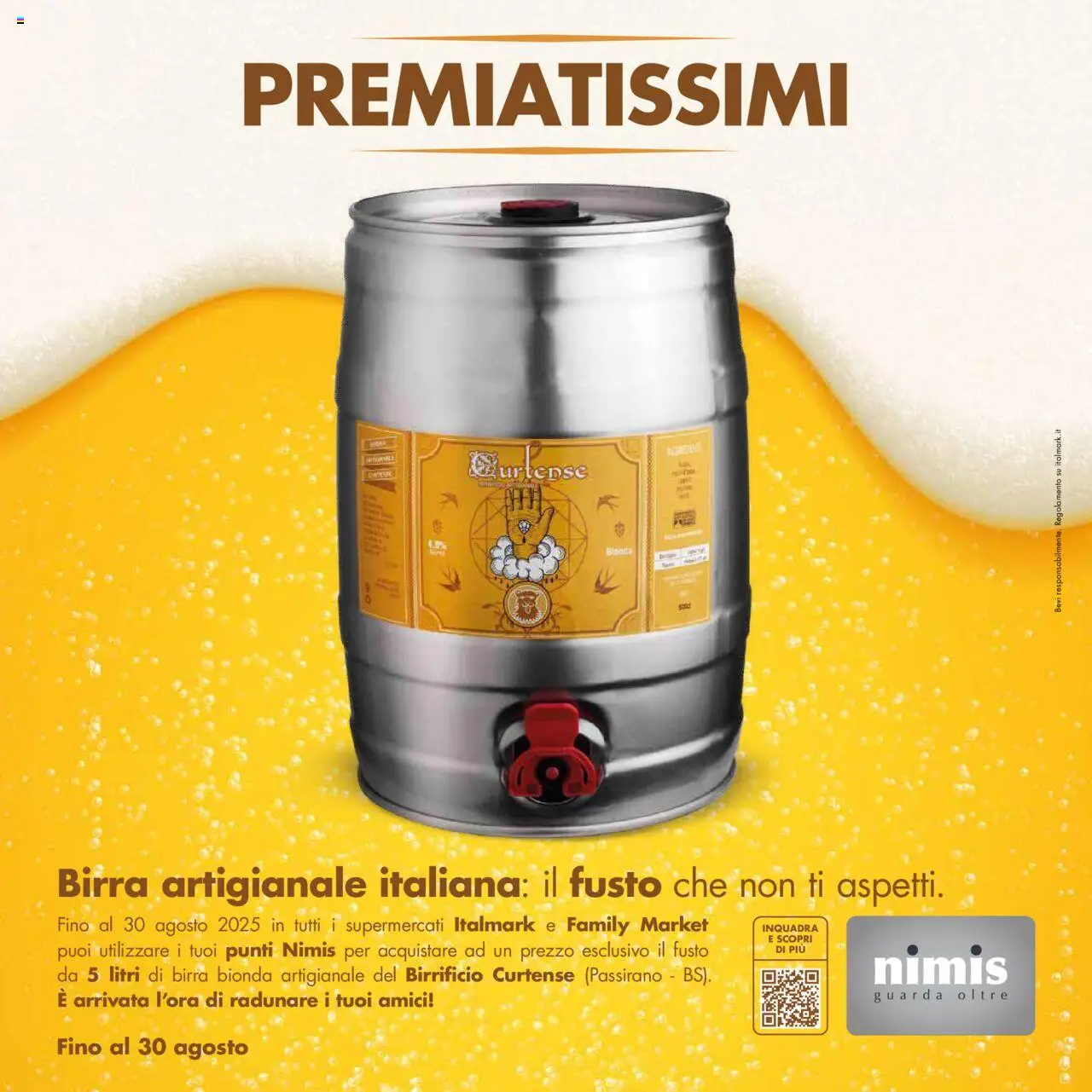 Volantino Italmark del 06.08.2025 | Pagina: 26 | Prodotti: Birra
