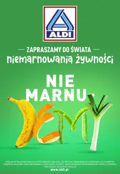 Pogląd oferty "Aldi Gazetka - Zero Waste NiemarnuJEMY" - ważna od 16.07.2023