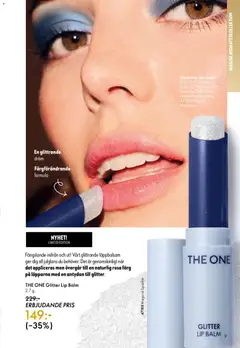 Oriflame - Katalog 16/25 - Förhandsvisning av reklamblad från butik Oriflame aktuell från 19.11.2025 | Sida: 9 | Produkter: Läppbalsam