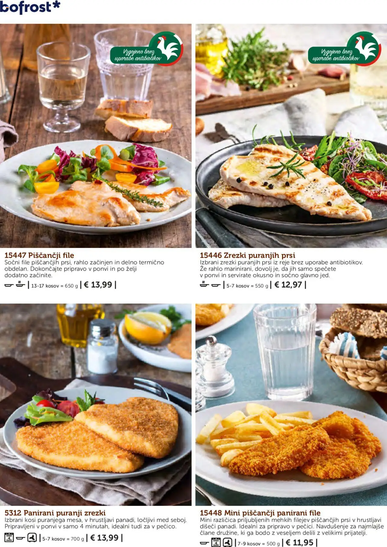 Novi Bofrost katalog ponudbe – veljaven od 01.05.2025 | Stran: 84 | Izdelki: Zrezki