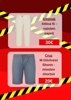 Budget Sport tarjoukset – voimassa 08.09.2025 alkaen | Sivu: 3 | Tuotteet: Shortsit