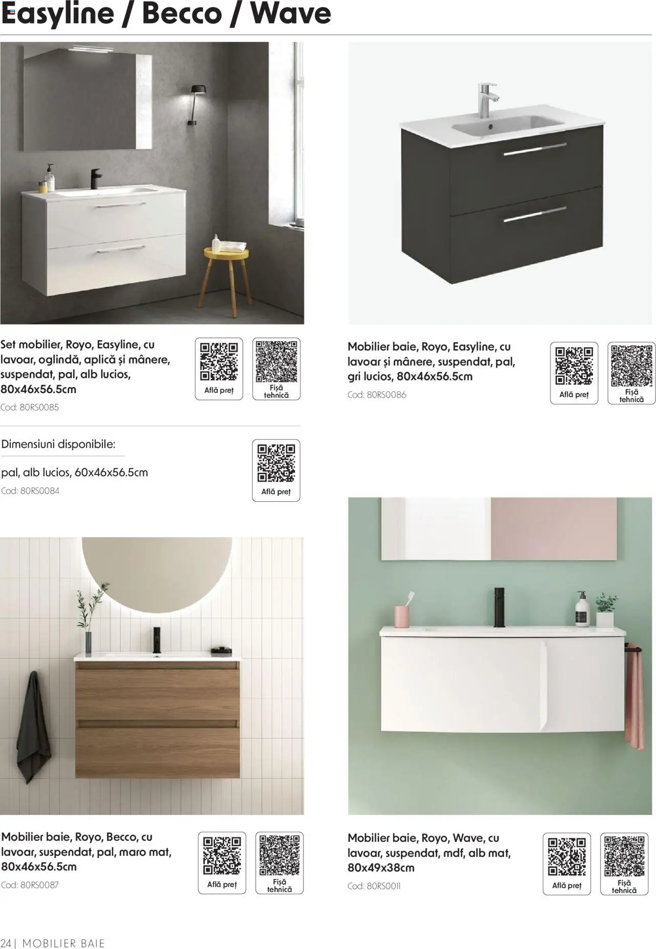 Catalog Romstal – valabil de la 25.11.2024 | Pagină: 24 | Produse: Lavoar