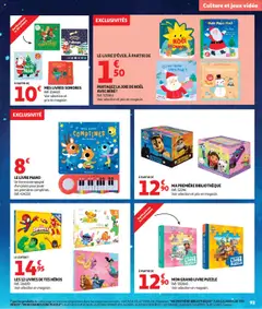 Auchan - La fabuleuse mission de Noël - Voorbeeld van een folder van Auchan, geldig van 17.10.2025 | Pagina: 93 | Producten: Video, La, Piano, Mes