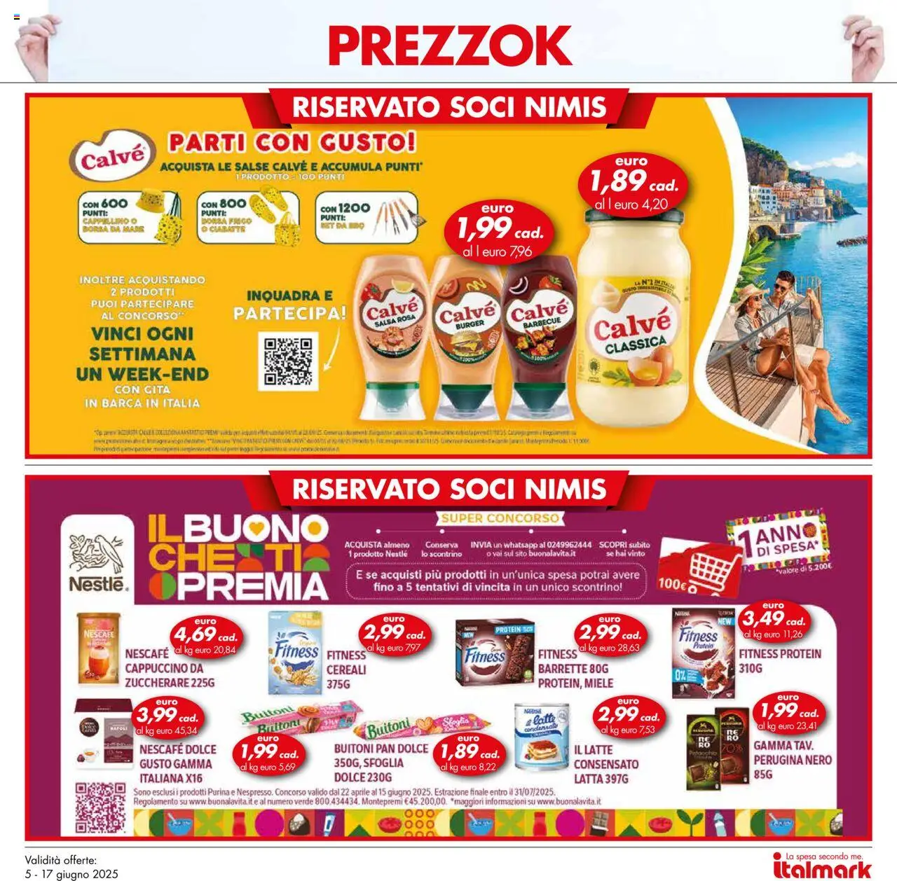 Volantino Italmark del 05.06.2025 | Pagina: 37 | Prodotti: Ciabatte, Barbecue, Borsa, Miele