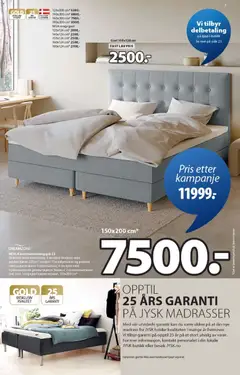 Forhåndsvisning av JYSK - Kundeavis gyldig fra 12.01.2026 | Side: 7