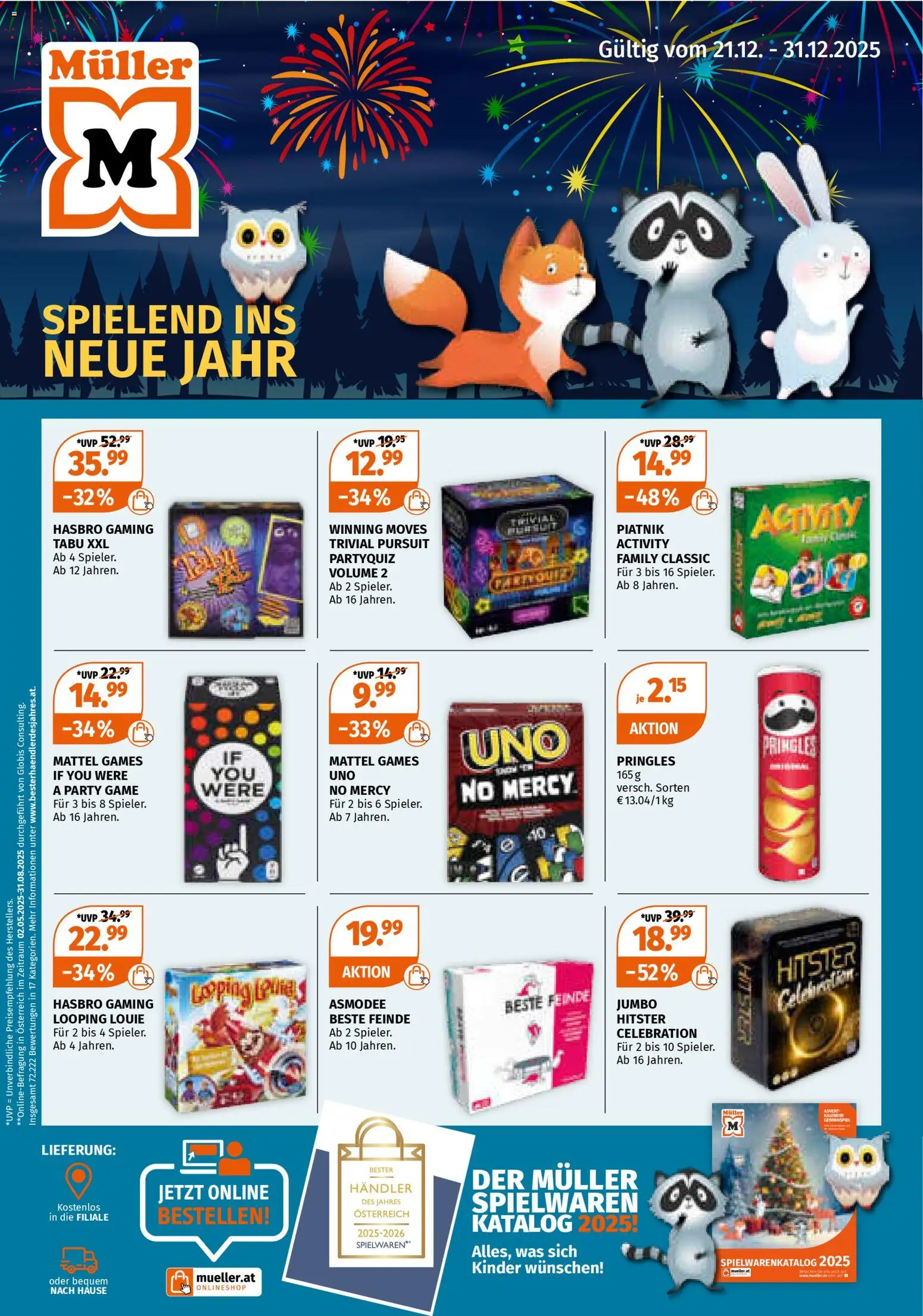 Müller Spielend Ins Neue Jahr gültig ab 21.12.2025 | Seite: 1