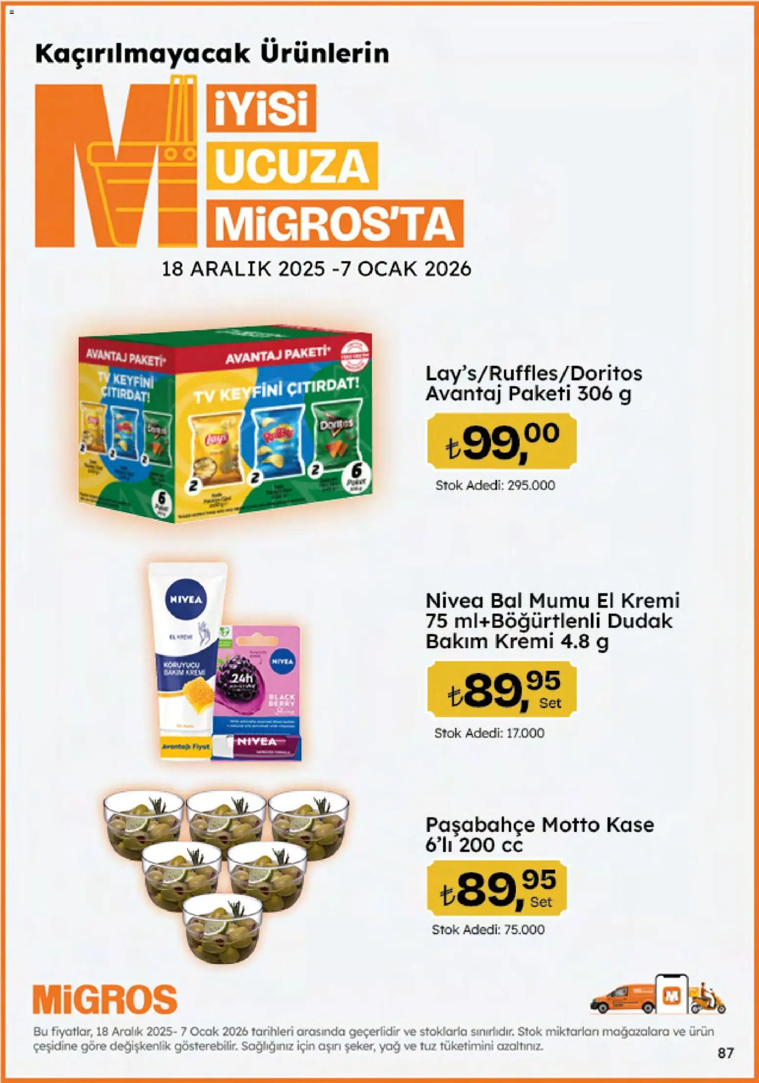 Migros Katalog - 5M Migroskop Dijital - 05.12.2025 tarihinden itibaren geçerlidir | Sayfa: 87 | Ürünler: El kremi, Yağ, TV, Ocak