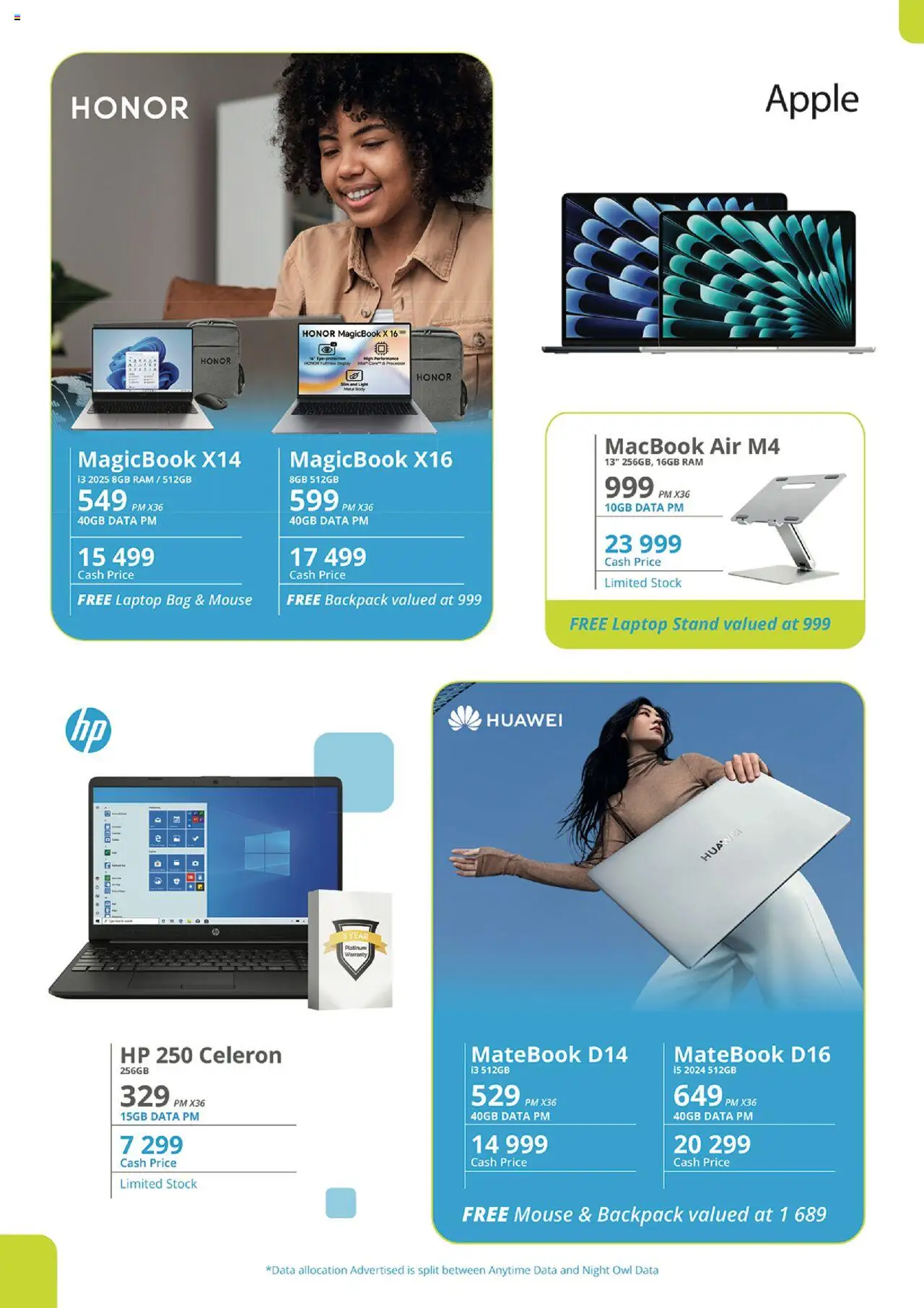 Cellucity Specials │ valid from 08.08.2025 | Page: 37 | Products: Data, Backpack, Bag, Laptop
