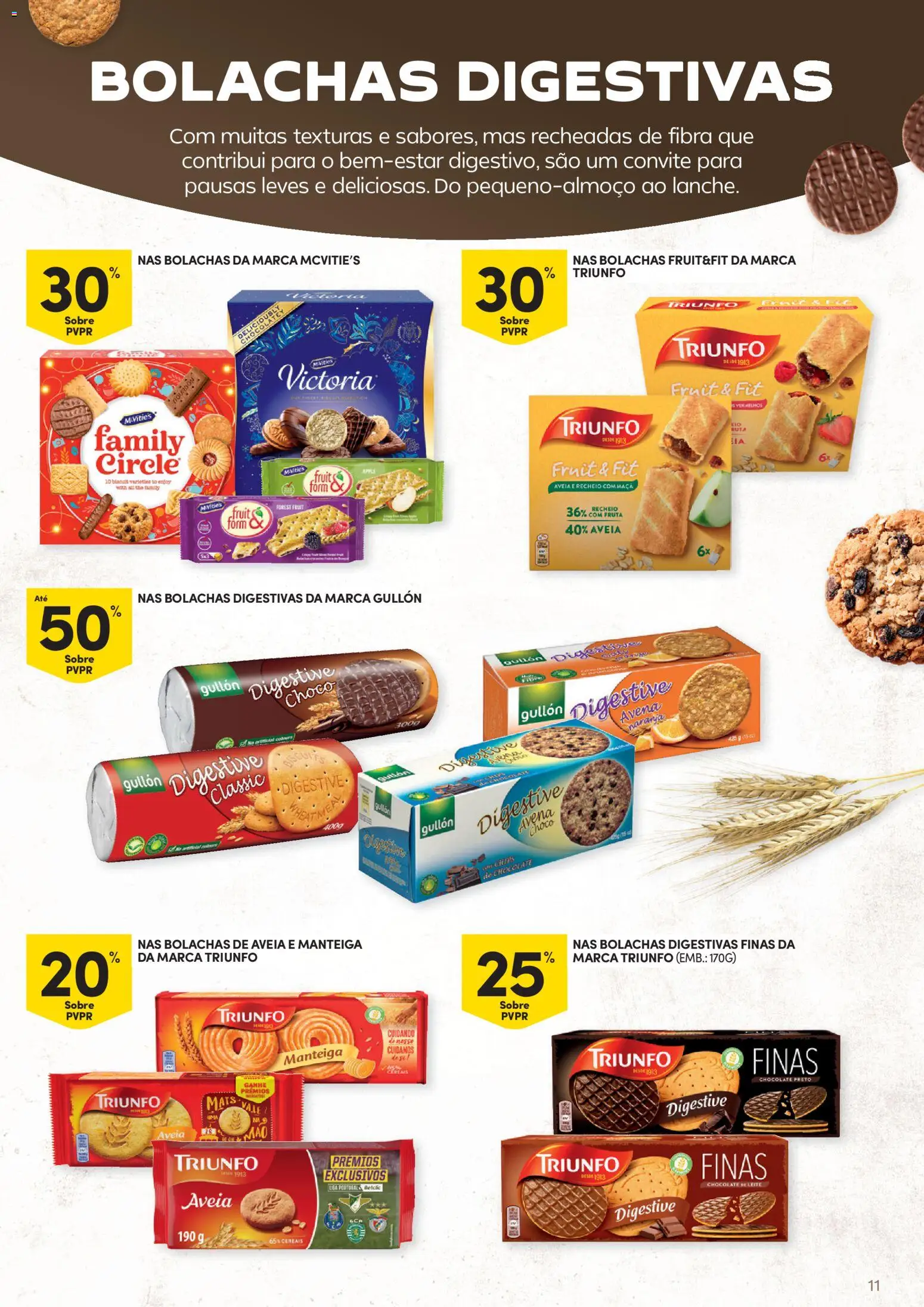 Continente - Bolachas Para momentos especiais │ válido de 03.02.2026 | Página: 11 | Produtos: Leite, Manteiga, Maça, Chocolate