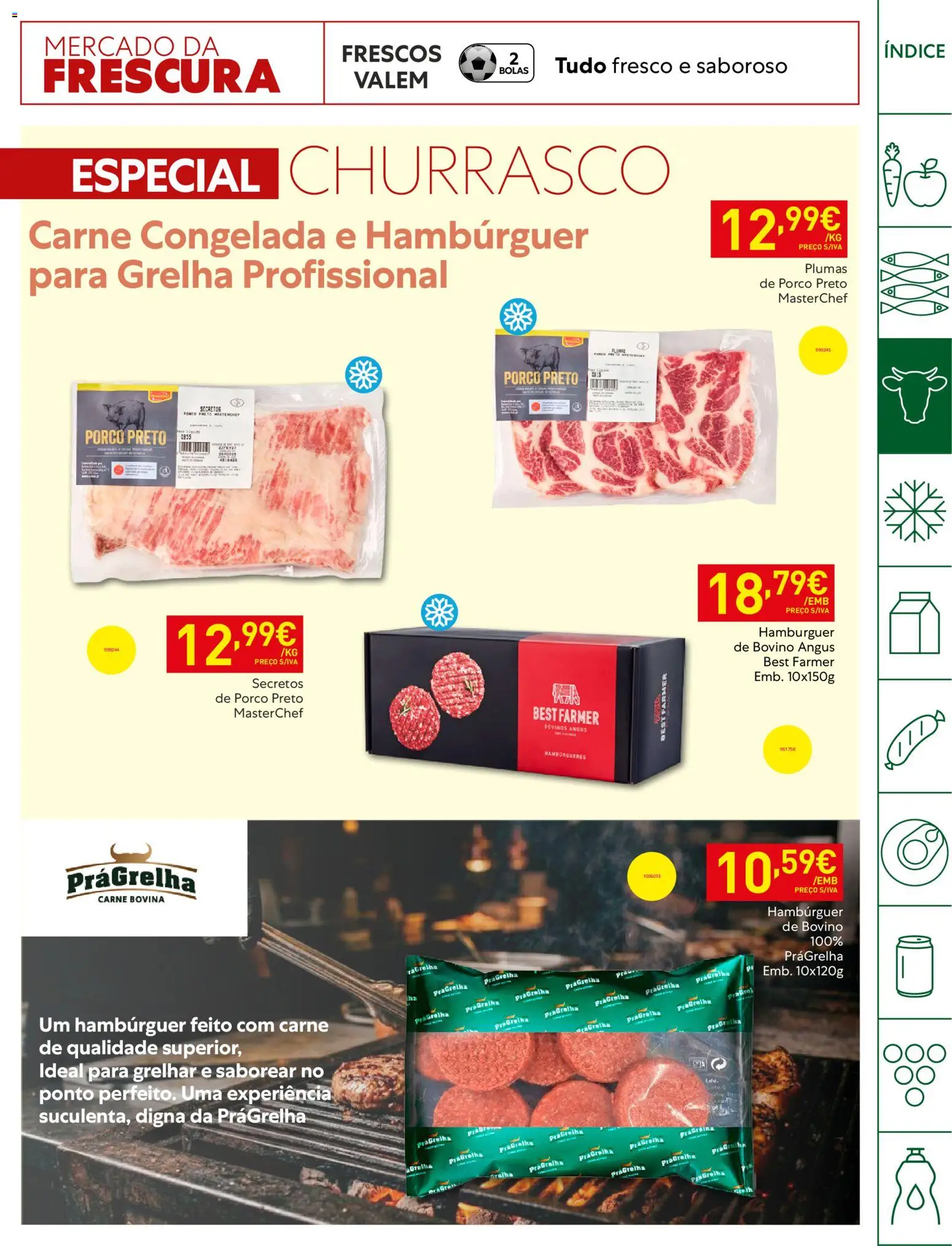Recheio - Horeca Bons Negócios Madeira │ válido de 21.04.2026 | Página: 9 | Produtos: Hambúrguer, Carne