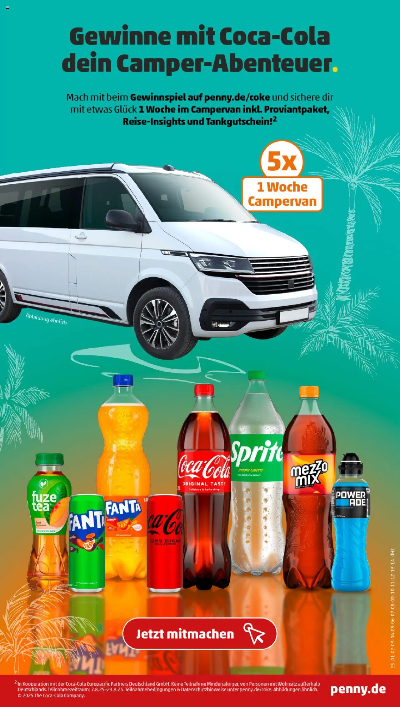 Penny Prospekt 	 - gültig ab dem 18.08.2025 | Seite: 23 | Produkte: Fanta, Zitrone, Limette