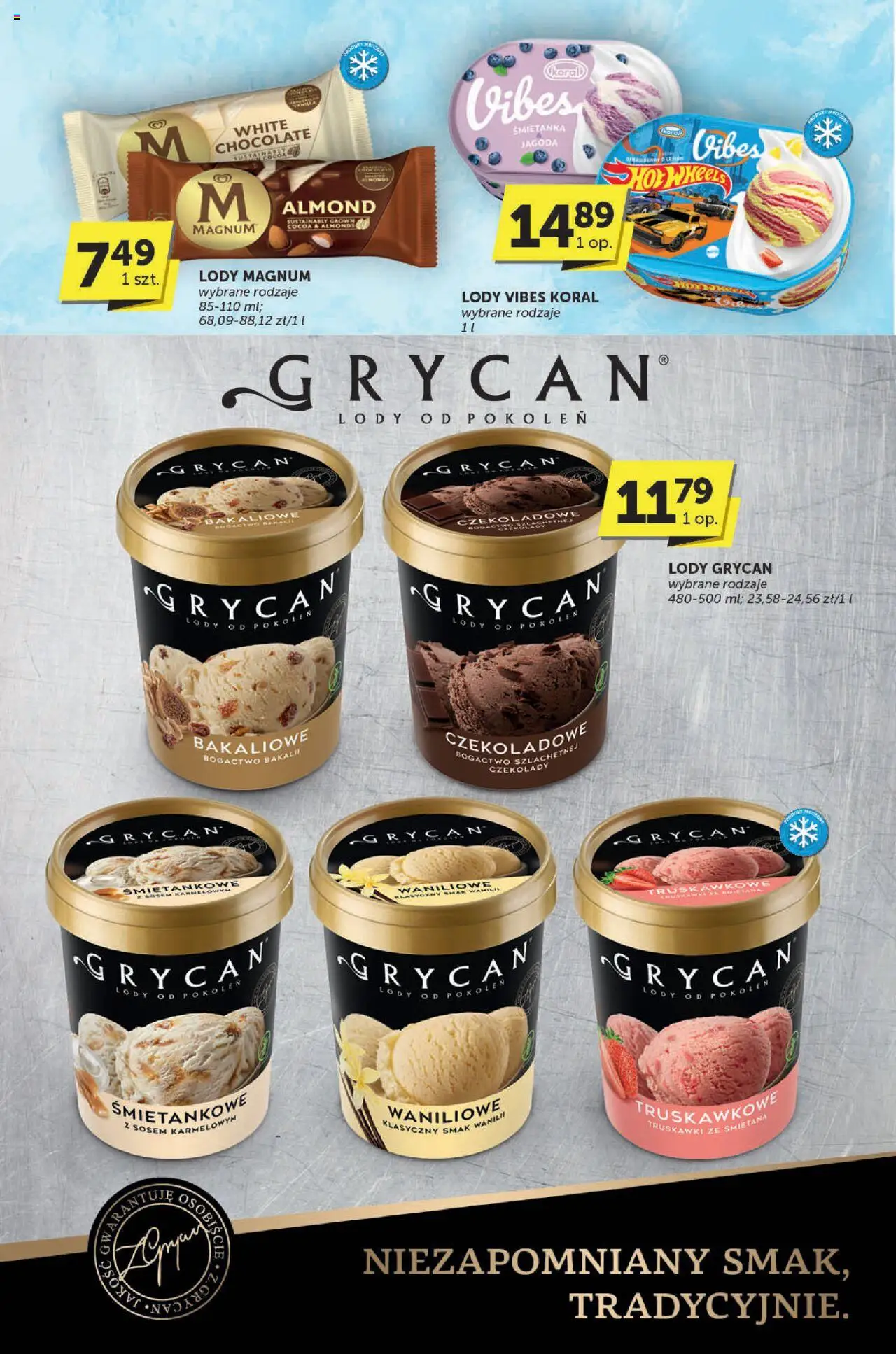 ABC Gazetka - Katalog od 18.09.2025 | Strona: 10 | Produkty: Czekolady, Lody Grycan, Śmietana, Lody