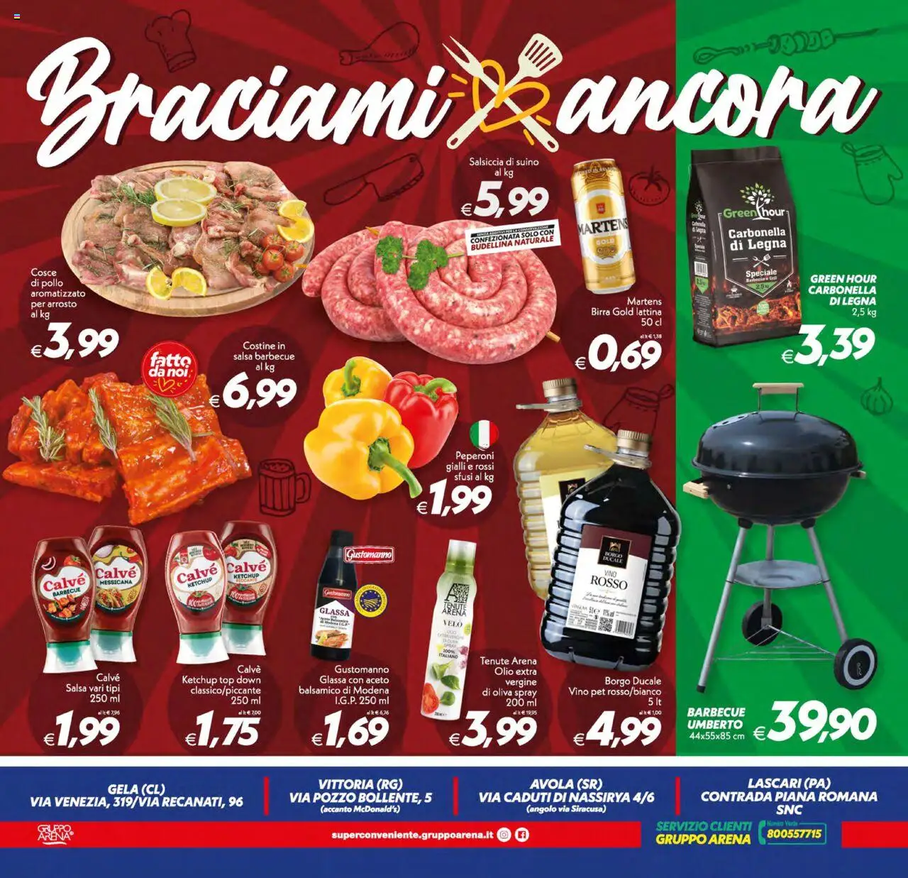 Volantino SuperConveniente del 12.08.2025 | Pagina: 24 | Prodotti: Arrosto, Peperoni, Salsa, Aceto
