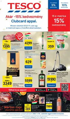 Tesco Hipermarket - Black Friday - amely érvényes a következő dátumtól: 06.11.2025