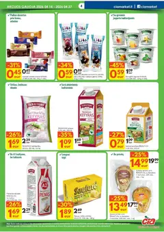 ČIA MARKET leidinys galioja nuo 14.04.2026 | Puslapis: 4