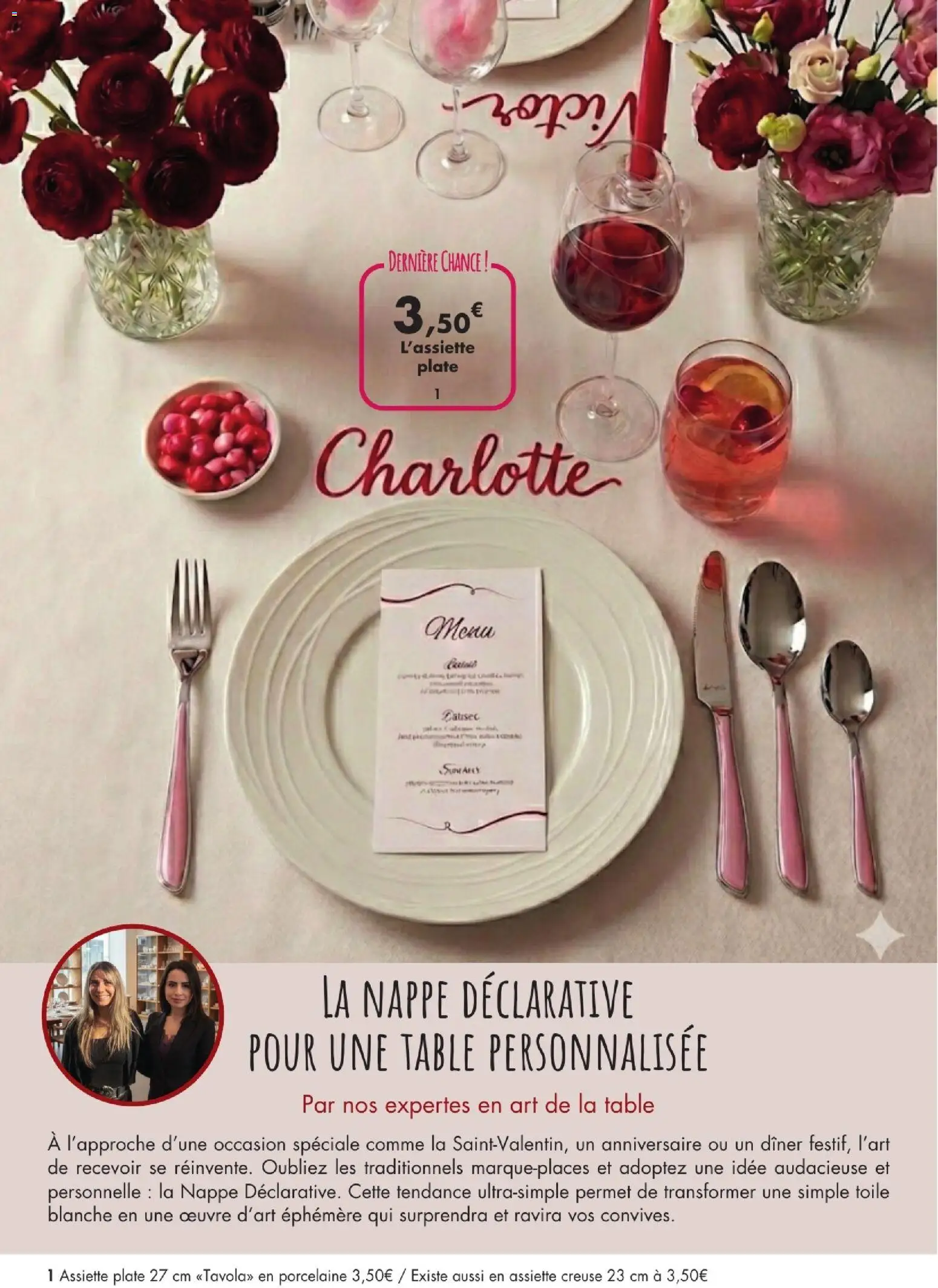 {H1} | Page: 14 | Produits: Porcelaine, Table, Nappe