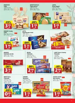 Katalog Ribola - Pregled kataloga iz trgovine Ribola, vrijedi od 25.03.2026 | Stranica: 15 | Proizvodi: Lindt, Lješnjak, Milka, Lizalice