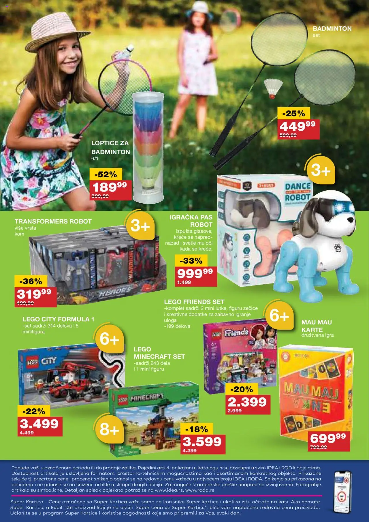 Roda katalog - važi od 05.06.2025 | Strana: 16 | Proizvode: Robot, Lego