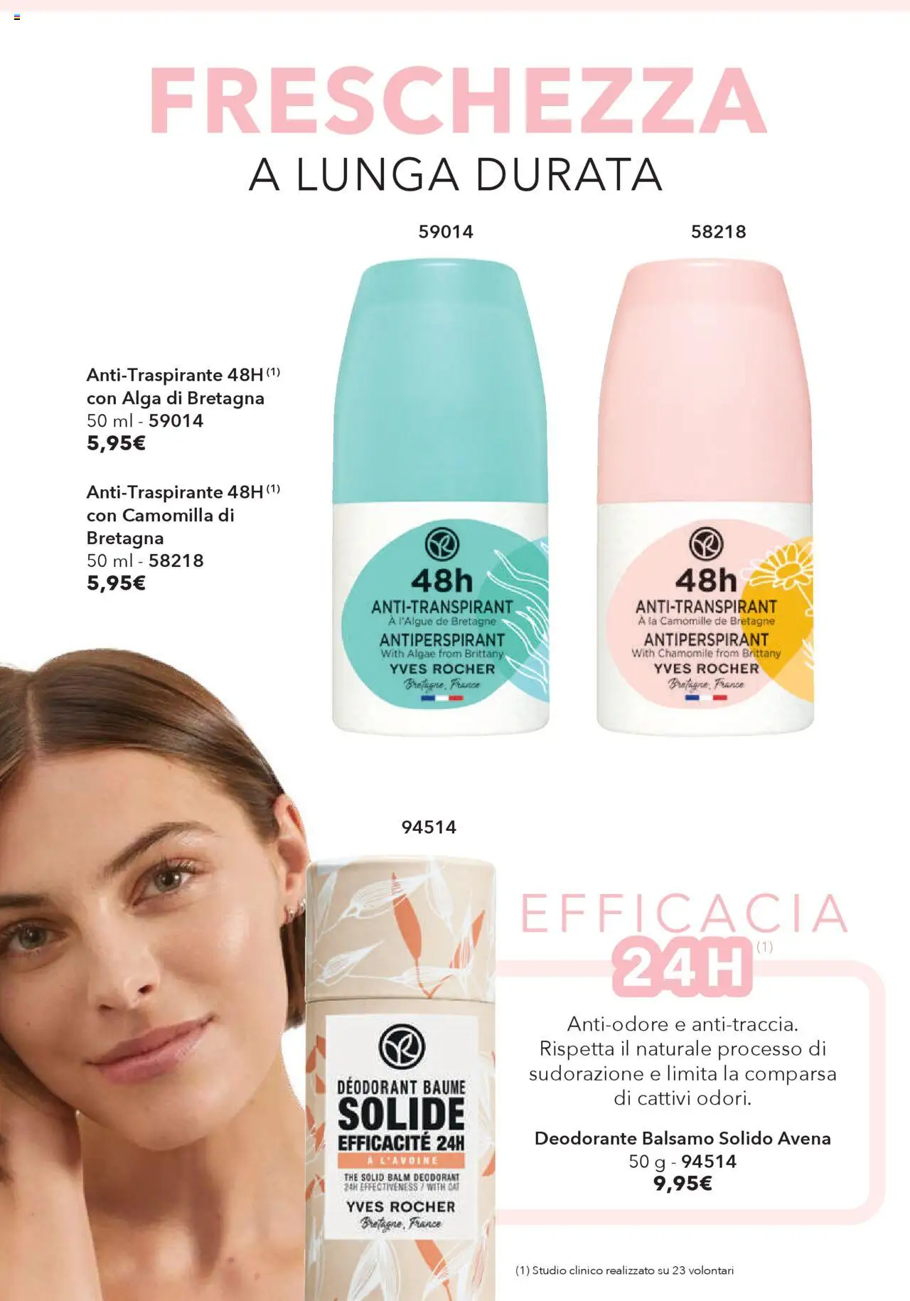Volantino Yves Rocher del 23.09.2025 | Pagina: 64 | Prodotti: Balsamo, Deodorante, Antitraspirante, The